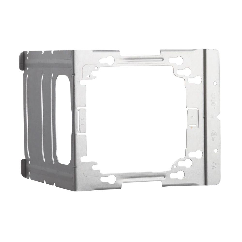 C6 - Electrical box bracket to stud, 2 1/2", 3 5/8", 5 1/2", 6" wall depth, 5.89"
