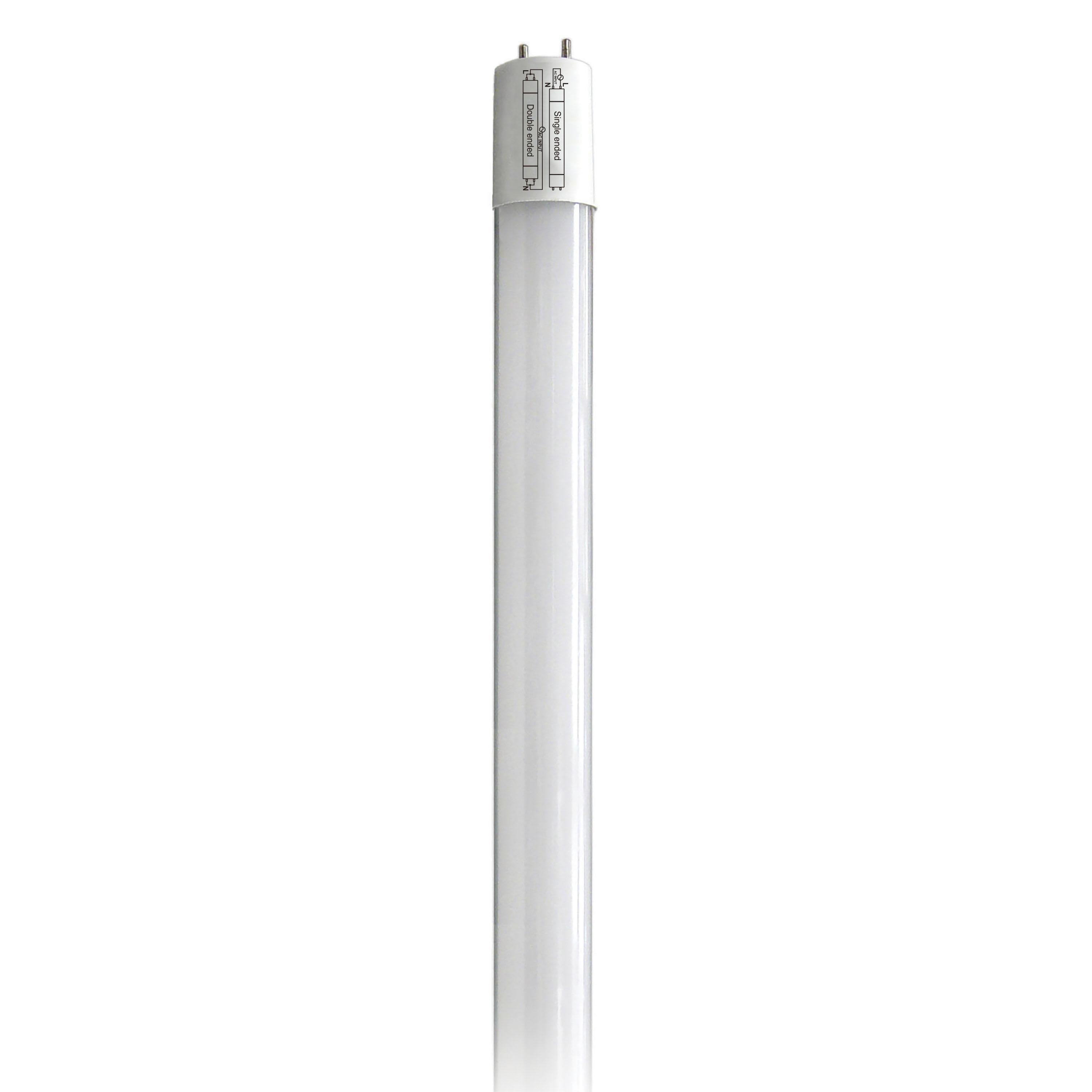 S39902 - 9 Watt T8 LED - 2Ft - 4000K - Medium Bi Pin base - 50000 Average rated hours - 1150 Lumens - Type B - Ballast Bypass - Single or Double Ended Wiring