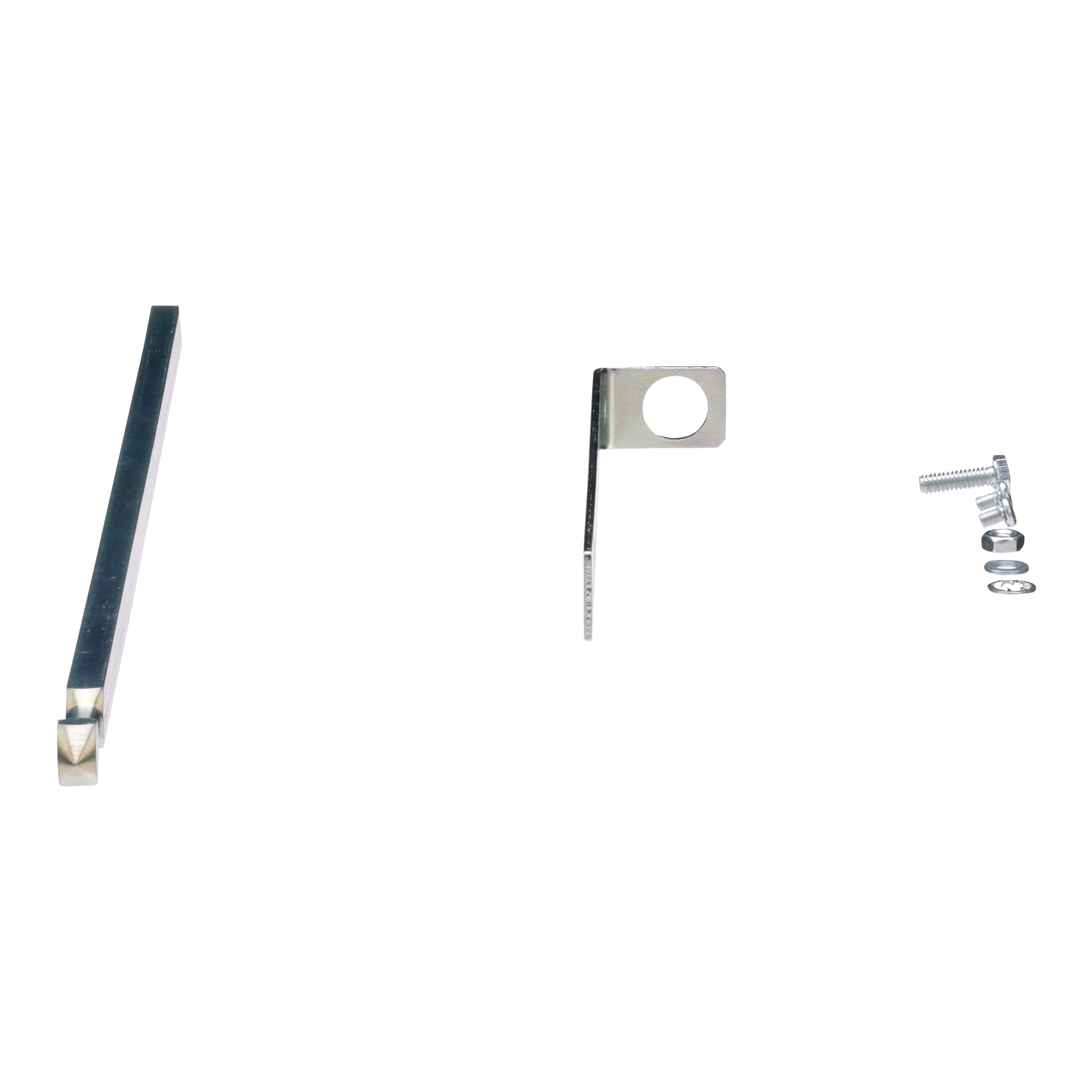 Picture of 9421LS13 - Circuit breaker accessory, PowerPacT B/H/J/L, handle, rotary, 125A to 600A, NEMA 1/3R/12, long shaft, support bracket