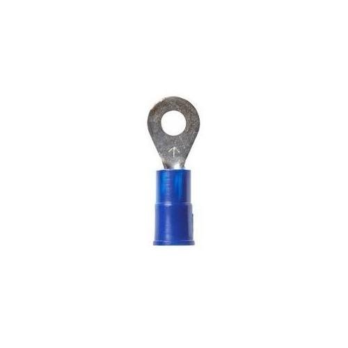 Picture of RV14-6Q - 3M™ Highland™ Vinyl Insulated Ring Terminal RV14-6Q, AWG 16-14,standard-style ring tongue fits around the stud, 25/bag