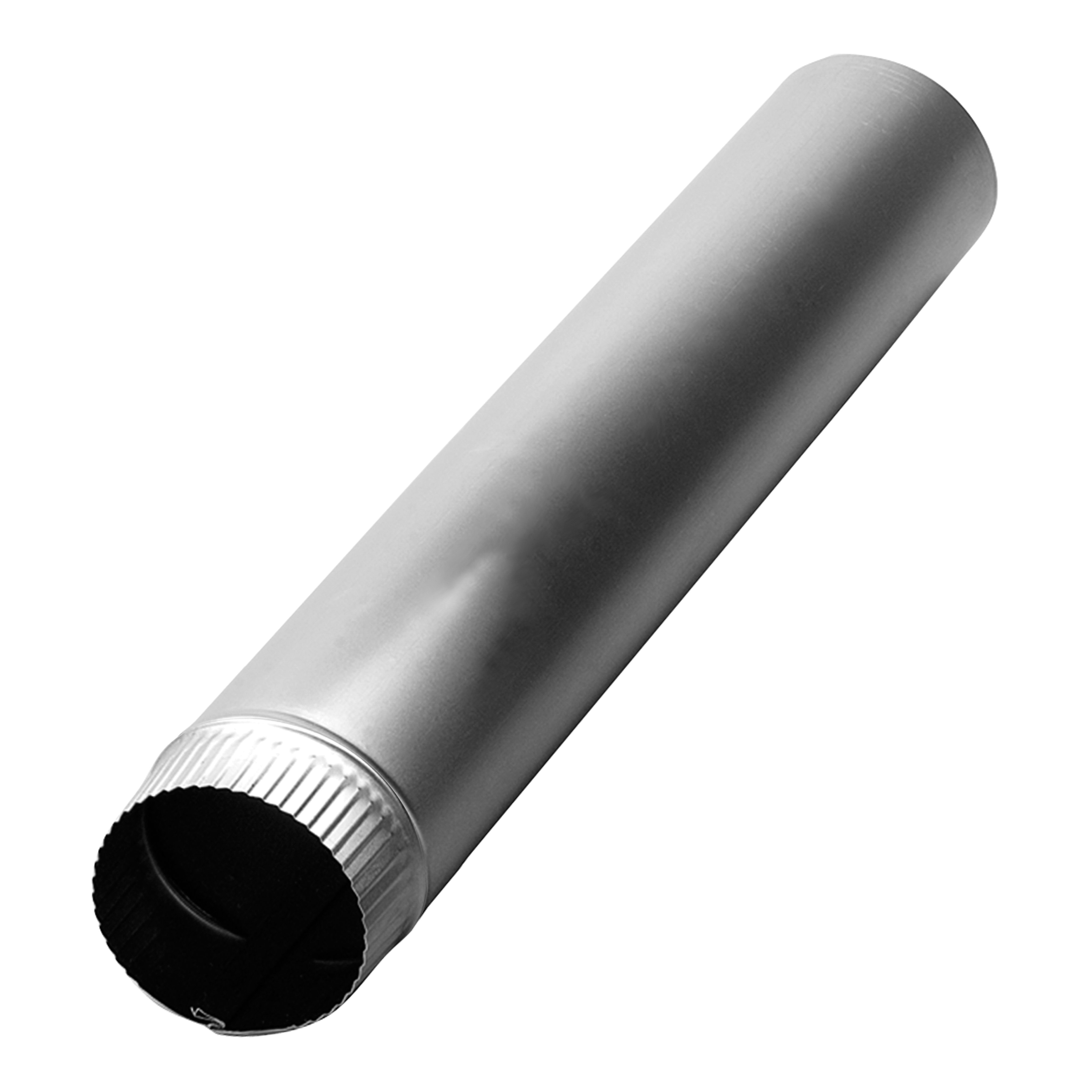 DP244 - 4" x 24" Aluminum Pipe, .010 Gauge, Modified Reeves Snaplock