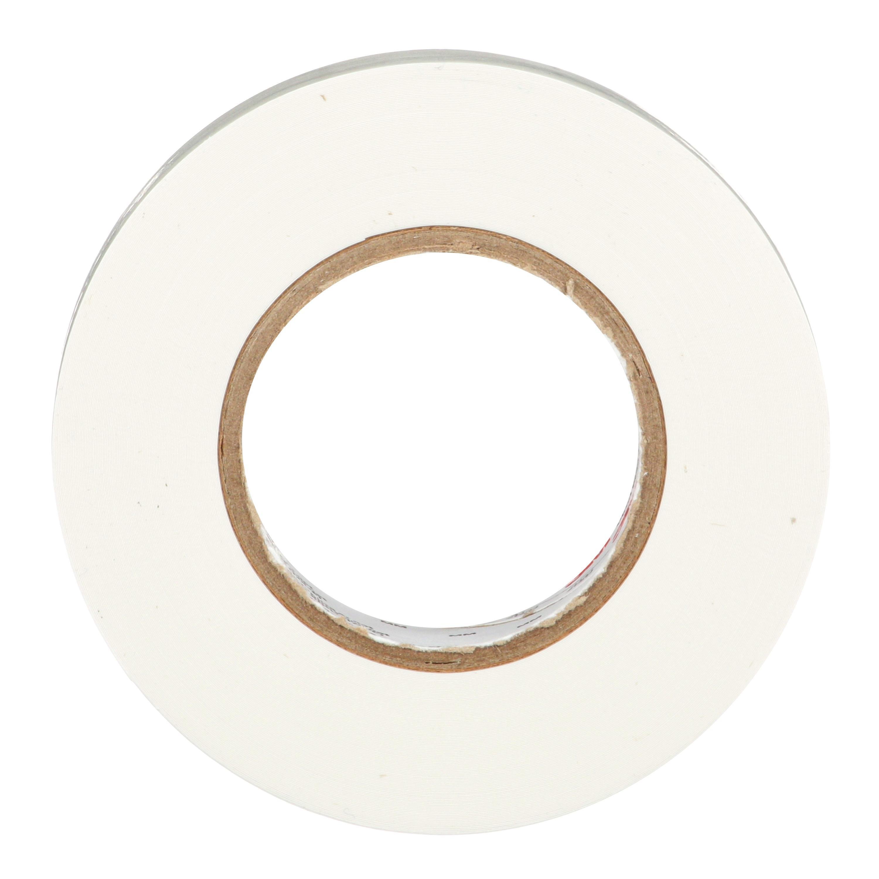 Picture of 7100169491 - 3M™ Temflex™ Vinyl Electrical Tape 165, White, 3/4 in x 60 ft (19 mm x 18 m), 6 mil, 100 Rolls/Case