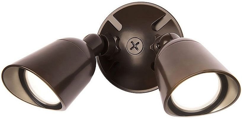 WP-LED430-30-ABZ - Endurance Double Spot Energy Star LED Spot Light 3000K Warm White in Architectural Bronze