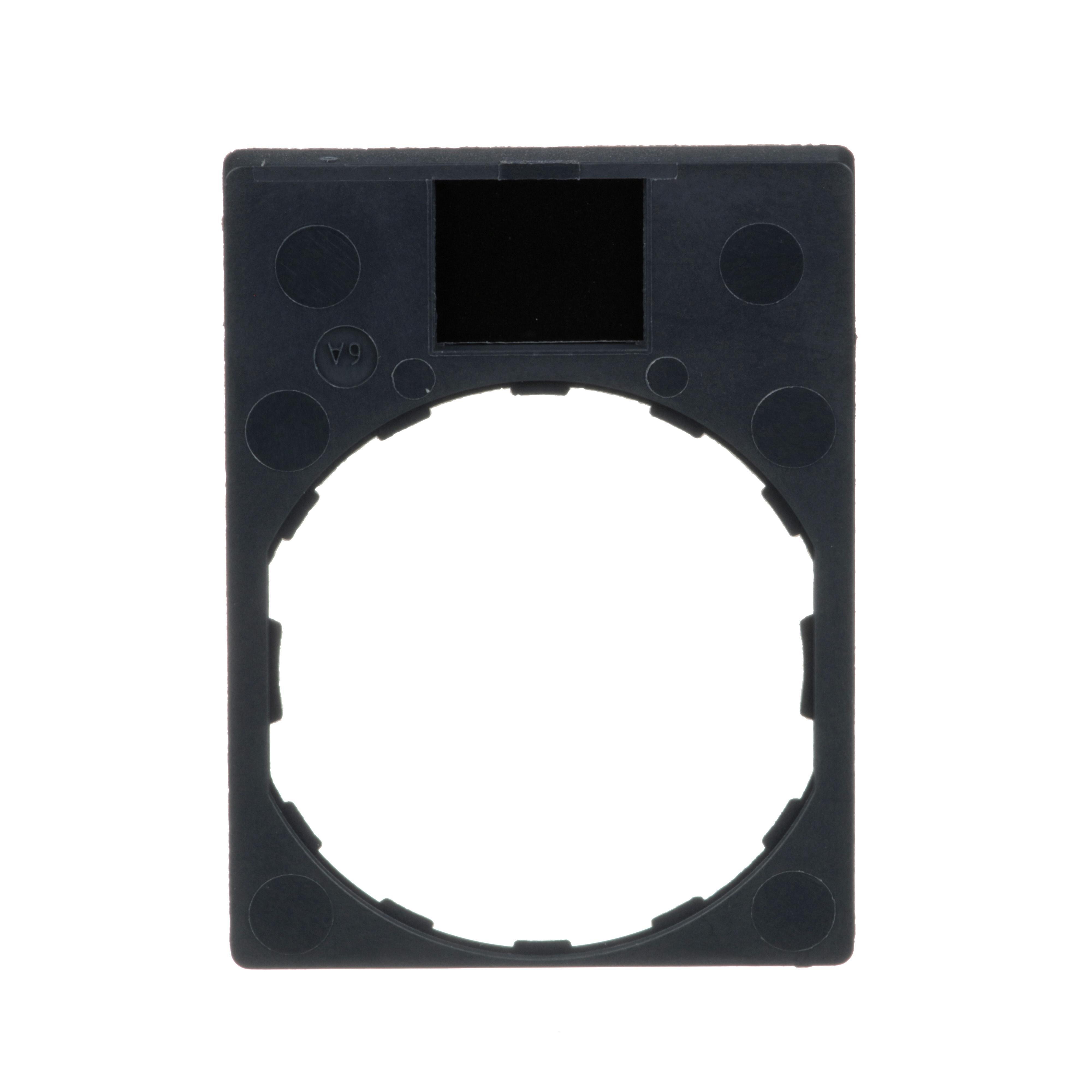 Picture of ZBY2304 - Harmony, 22mm Push Button, legend holder 30 x 40 mm, with legend 8 x 27 mm, marked STOP