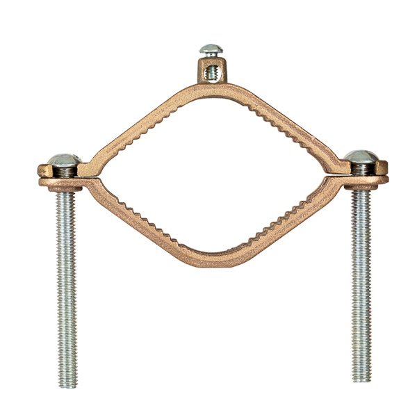 Picture of G-4-S - Bronze Ground Clamp for Water Pipe, 2-1/2″ to 4″ Pipe
