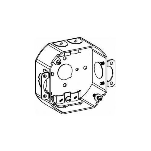 4RB-NM-E - 4" Octagon Box 1-1/2" Deep