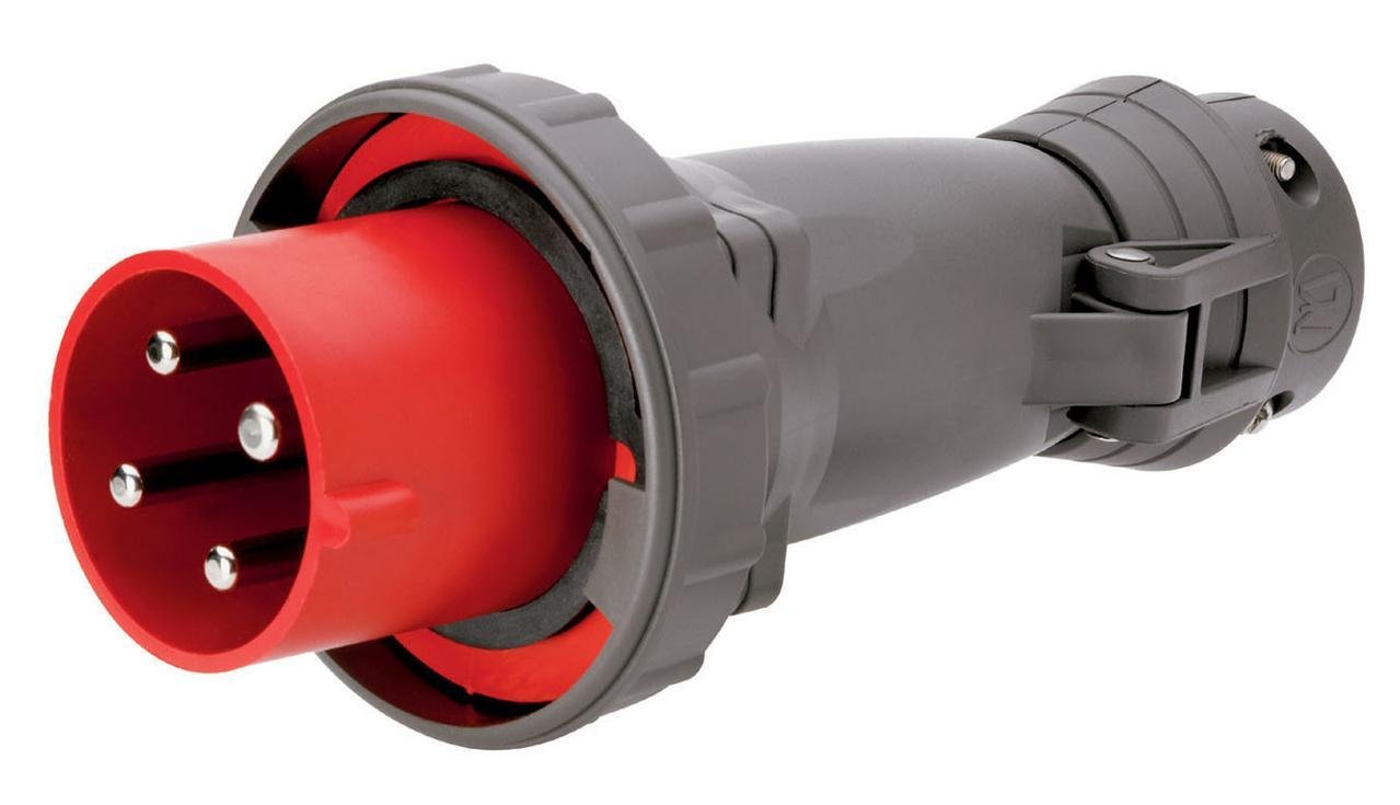 PS460P7-W - Pin & Sleeve Watertight 60A 3ø 480V Plug