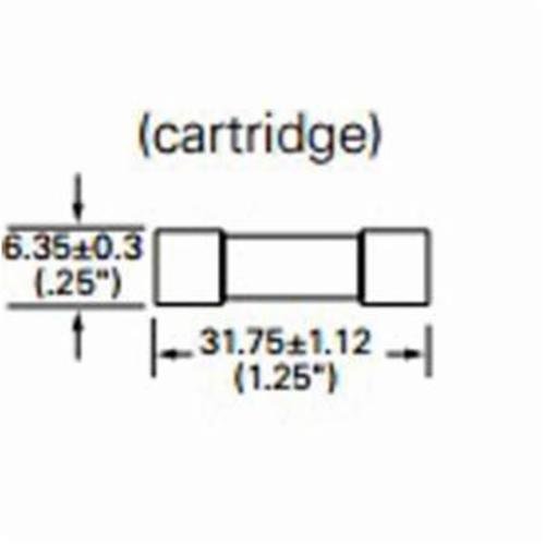 Picture of 0313002P - Cartridge Fuse
