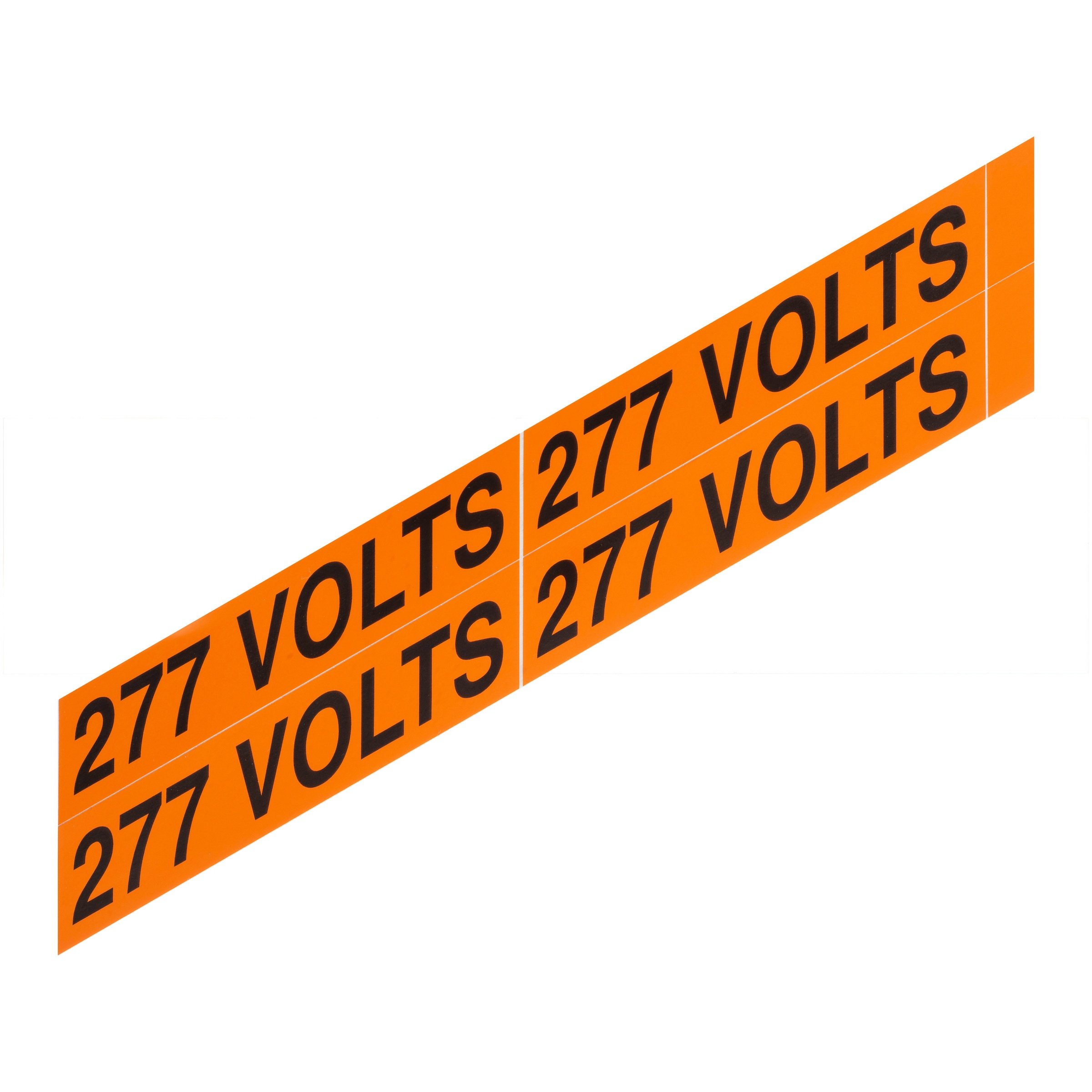 VM-B-9 - Voltage Markers (4) 277 Volts