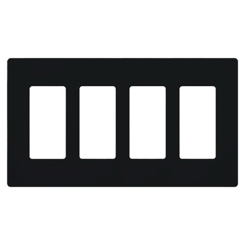 CW-4-BL - CLARO WALLPLATE 4 GNG BL