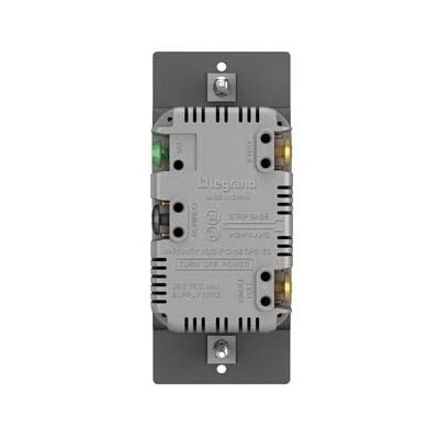 Picture of TradeMaster® LED/CFL/Incandescent Single Pole/3-Way Toggle Slide Dimmer, Preset, White