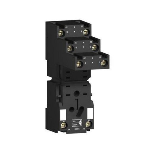 Picture of RXZE2S114M - socket, Harmony Electromechanical Relays, for RXM2 RXM4 relays, screw connec to rs, separate contact