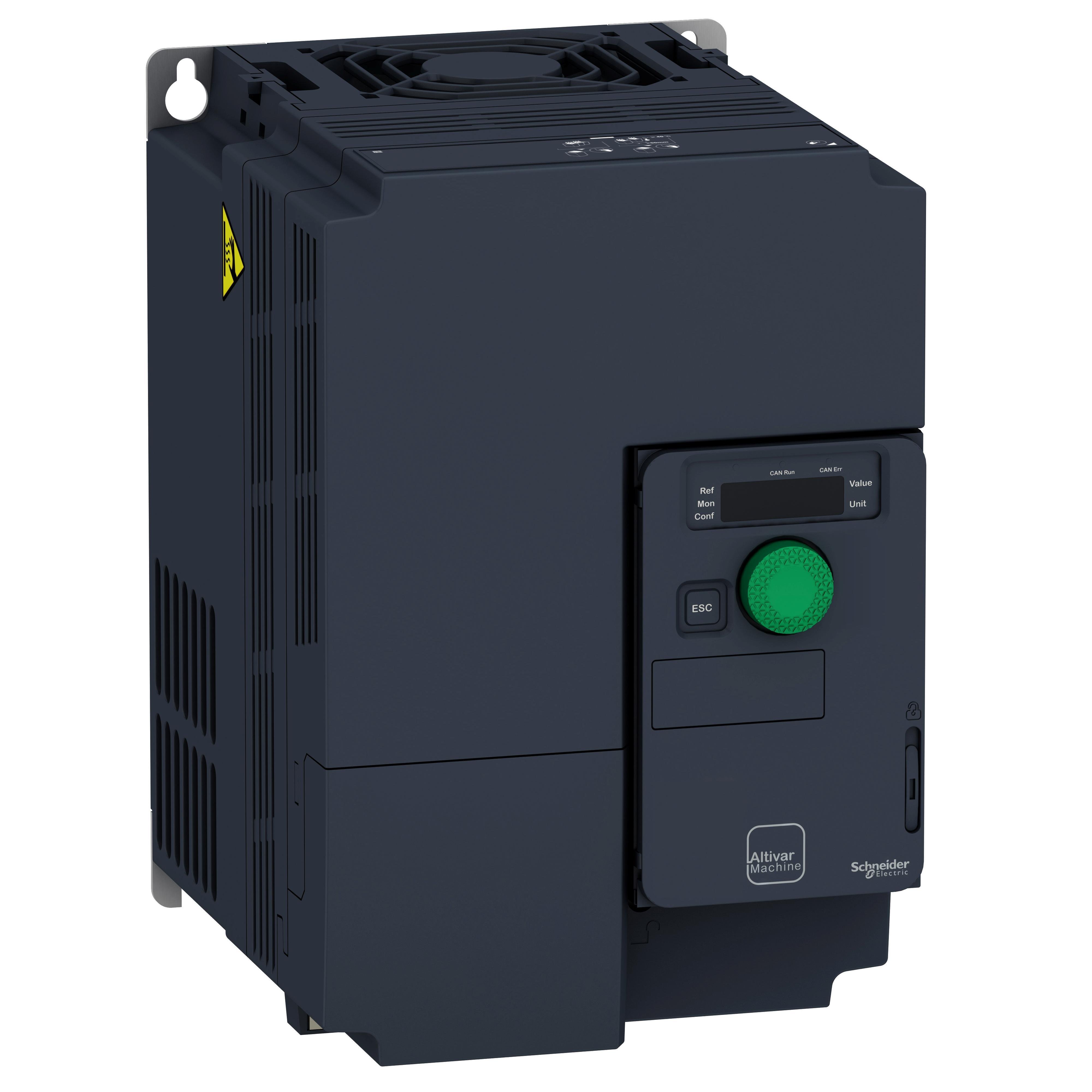 ATV320U75N4C - variable speed drive, Altivar Machine ATV320, 7.5kW, 380 to 500V, 3 phases, compact