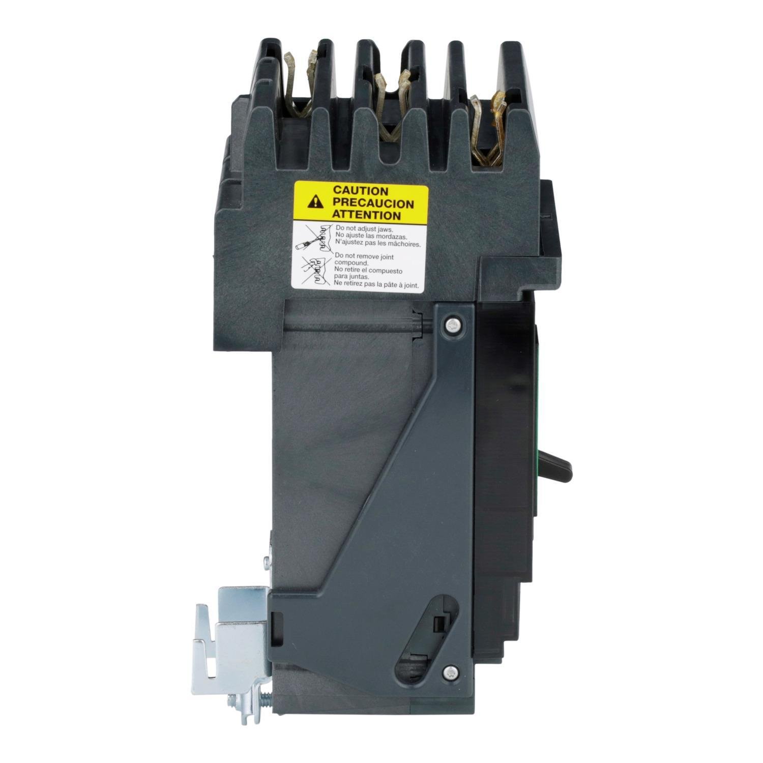 Picture of HDA36060U31X - Circuit breaker, PowerPacT H, 60A, 3 pole, 600VAC, 14kA, I-Line, Micrologic 3.2, 80%, ABC