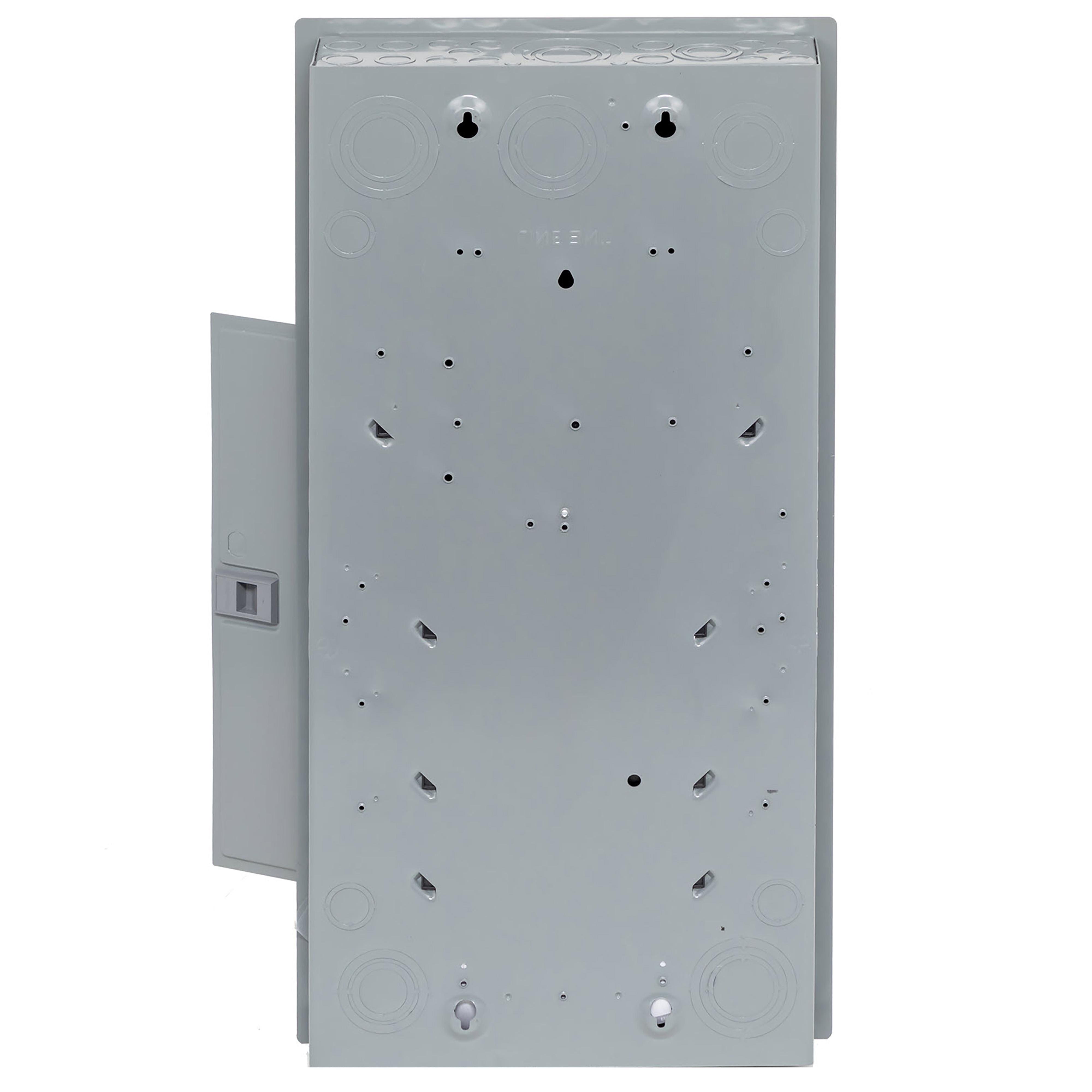 Picture of QO130L200PGC - Load center, QO, 1 phase, 30 spaces, 40 circuits, 200A convertible main lugs, PoN, NEMA1, gnd bar, combo cover