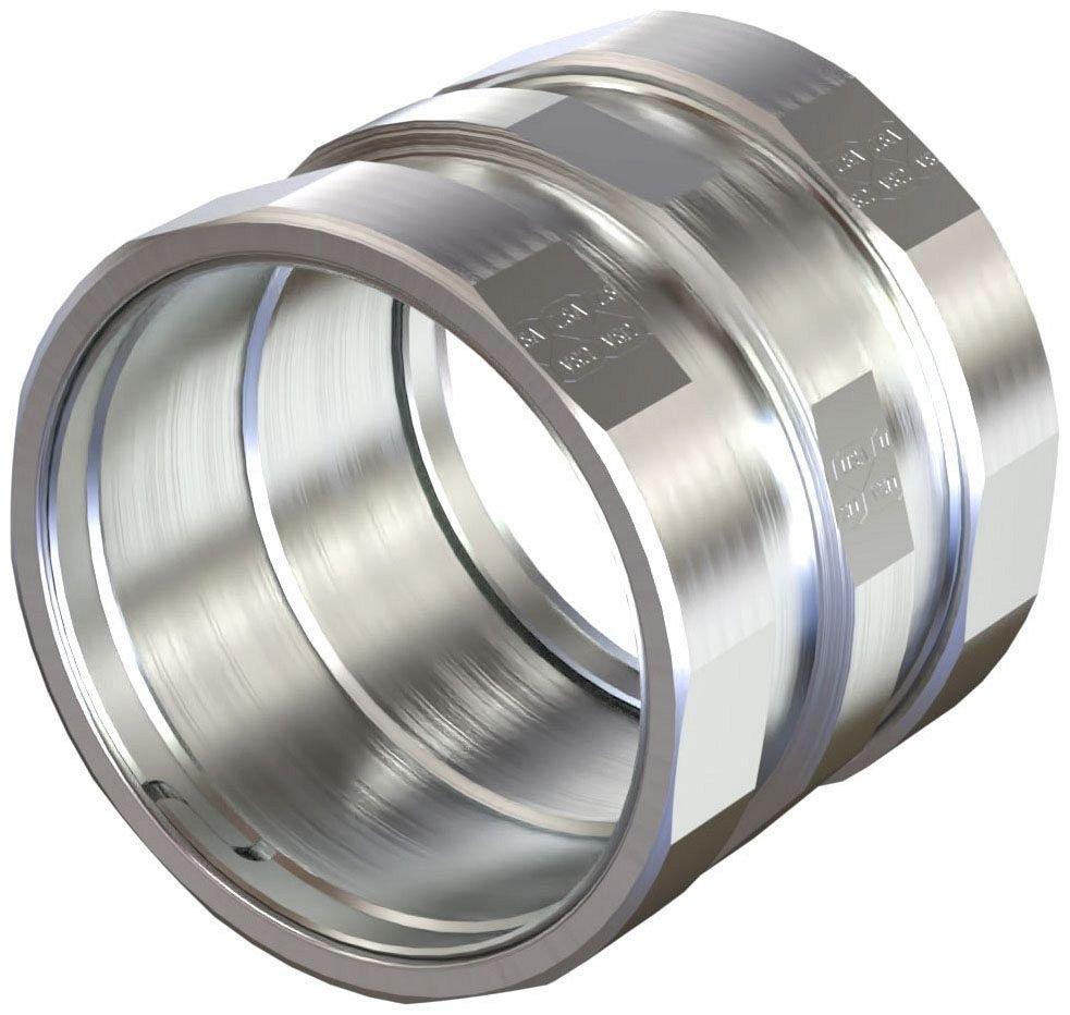 EMT Rigid Dual Rated Compression Couplings Steel USA - 2.5in