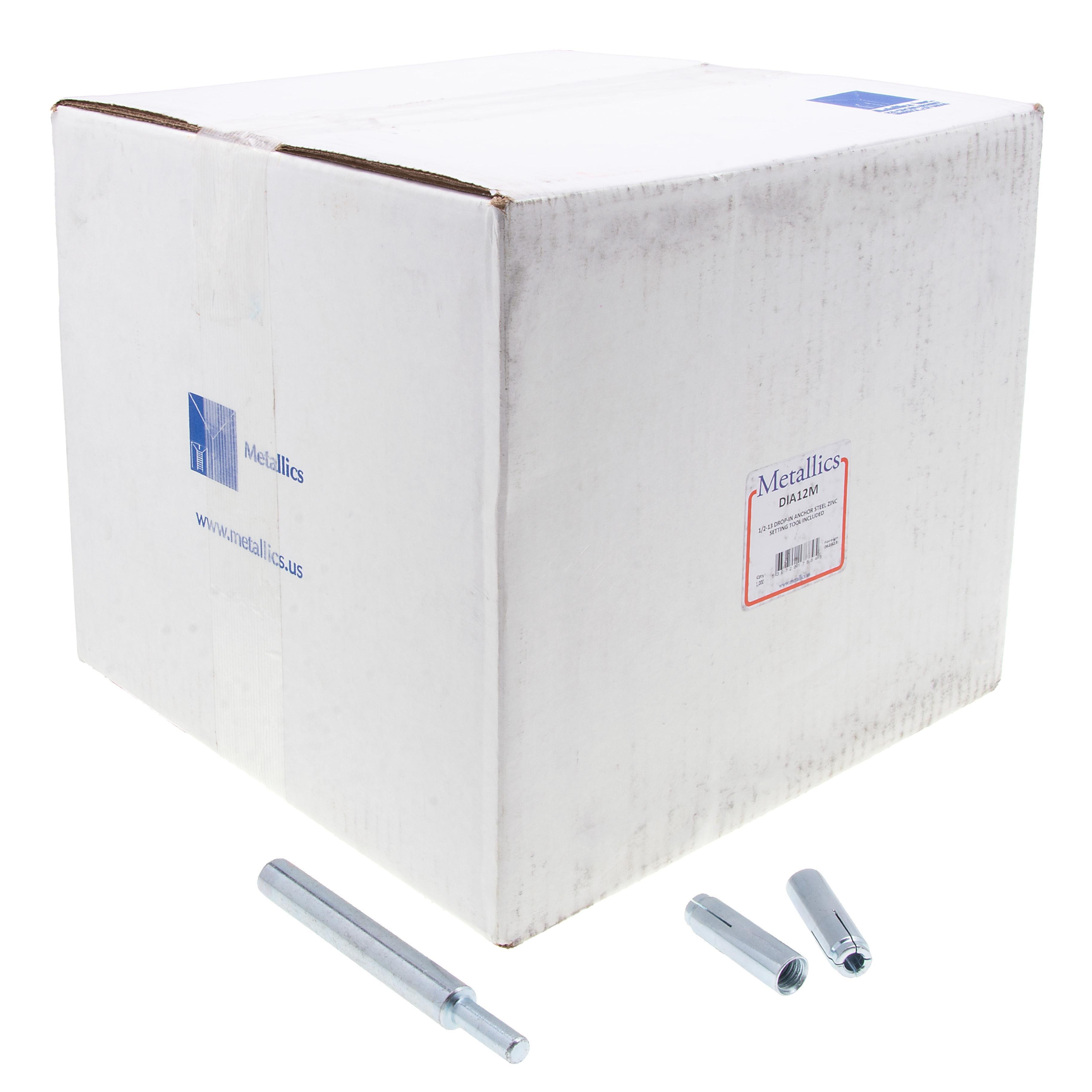 Picture of JDIA14 - Anchors Drop-In 1/4"-20 Lgth 1"(Jar100)