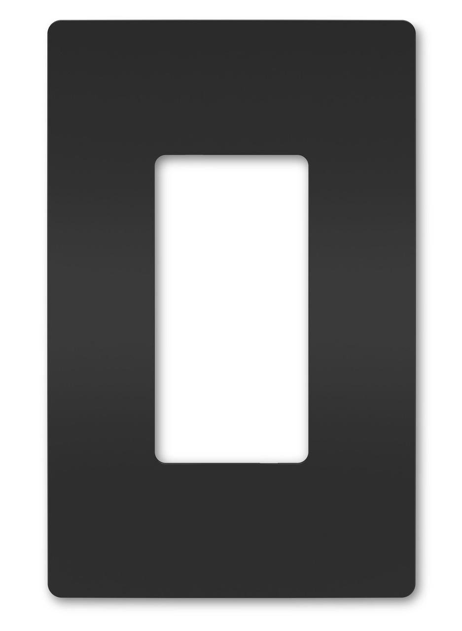 RWP26BK - radiant® 1-Gang Screwless Wall Plate, Black