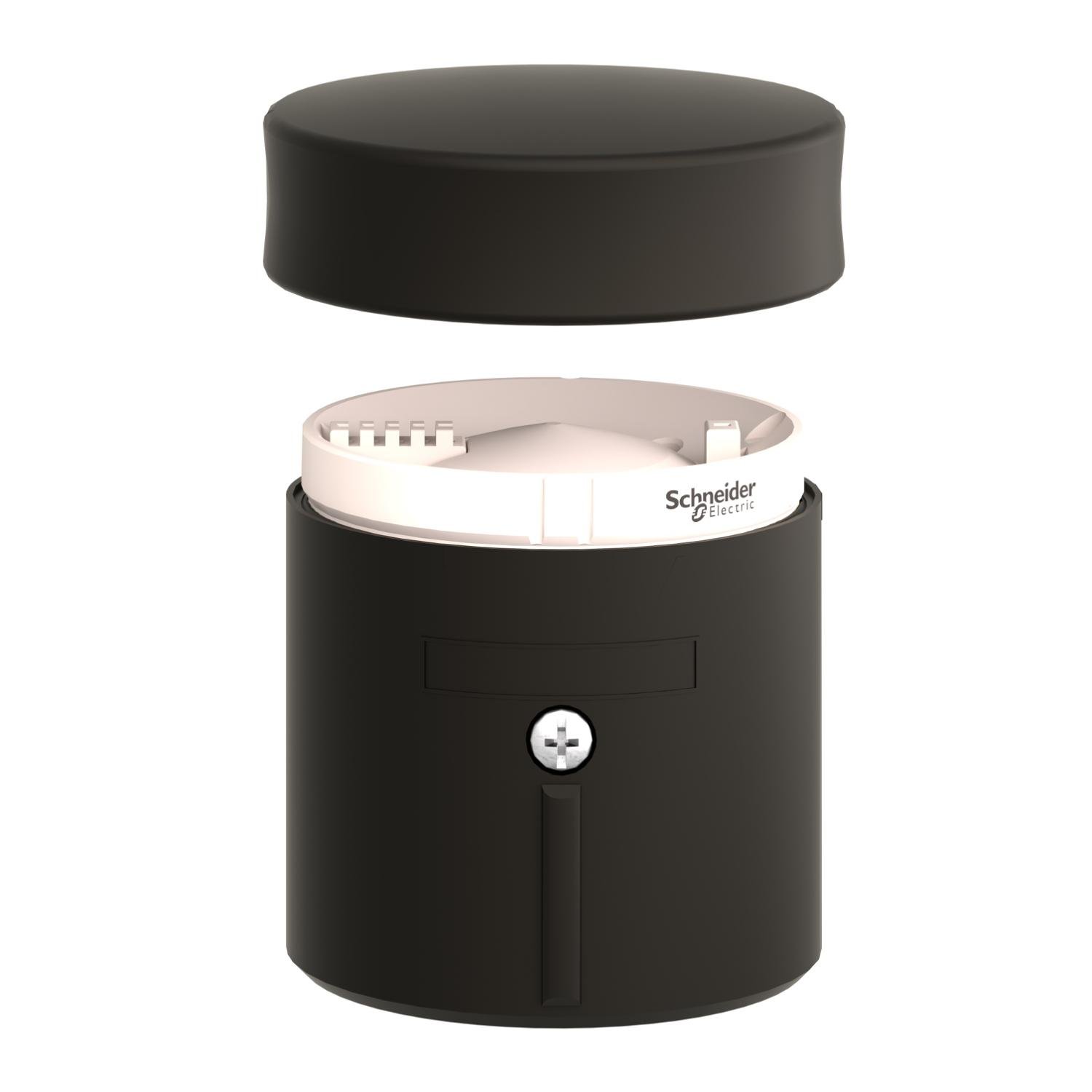 XVBC21 - Indicating Bank, 70mm, base unit and cap, direct or tube mounting, bottom or side cable entry