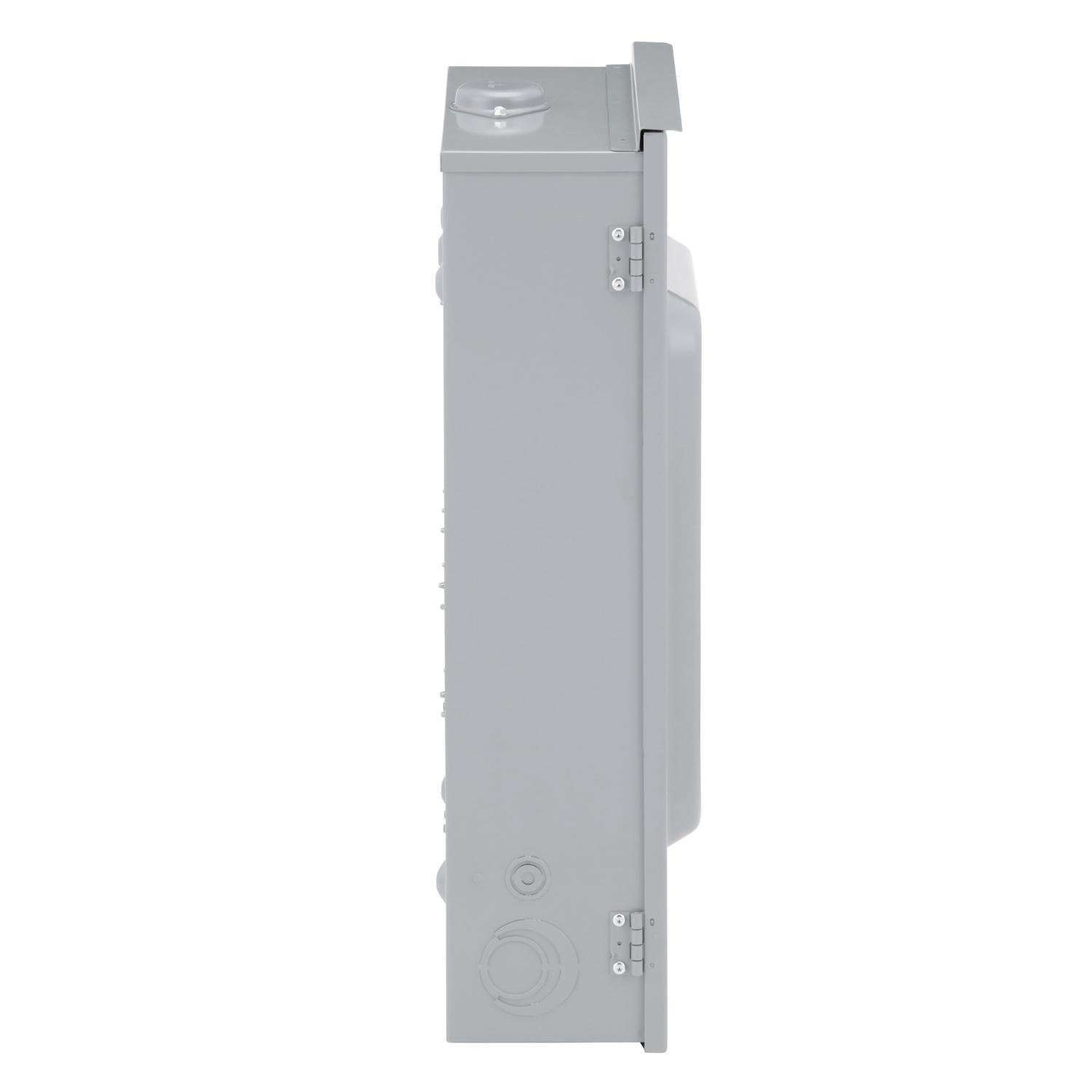 Picture of D224NRB - Safety switch, general duty, fusible, 200A, 2 pole, 60hp, 240VAC, NEMA 3R, 3 wire, 1 neutral, bolt on hub provision