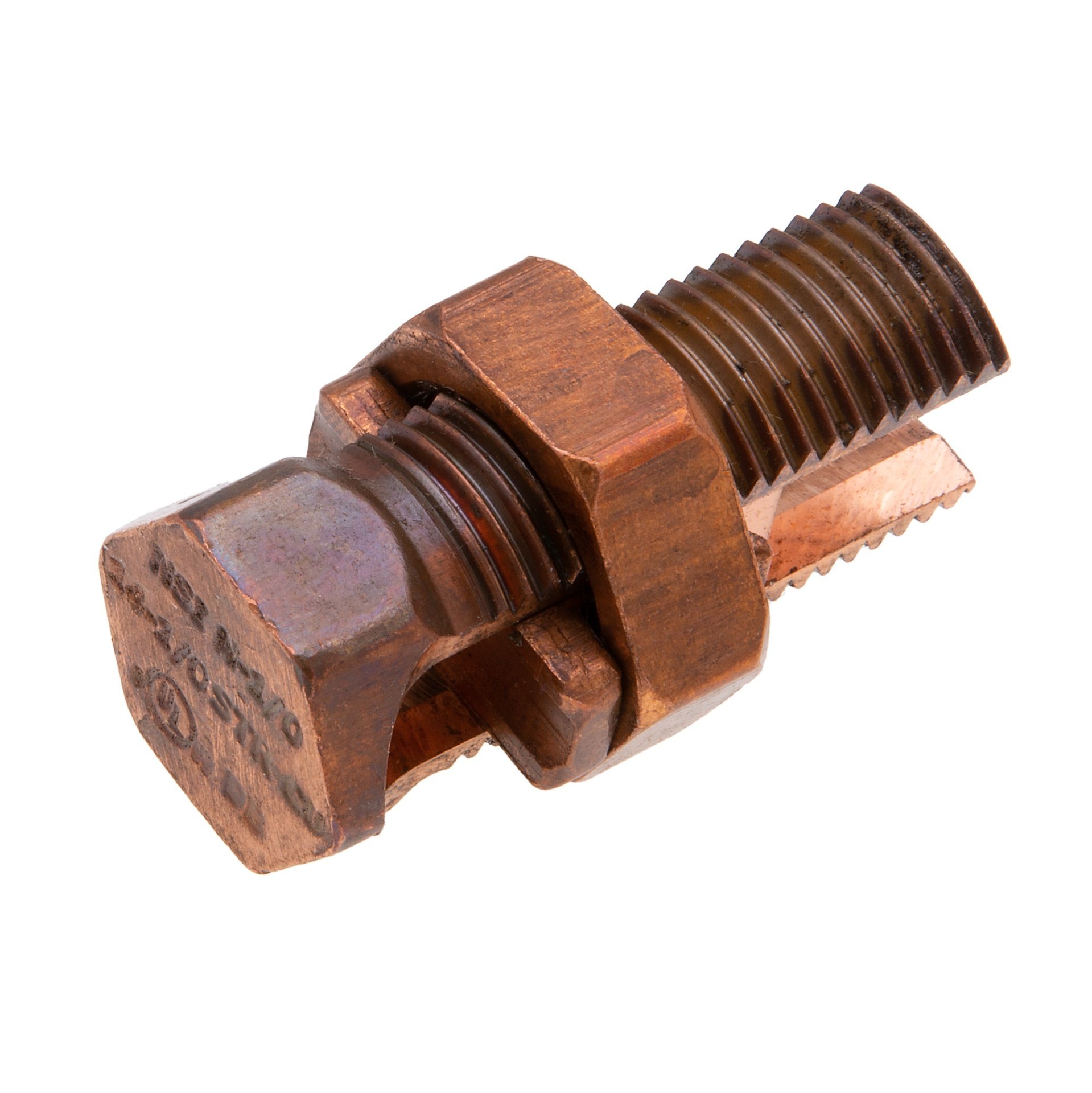 N-1/0 - Copper Split Bolt 1/0