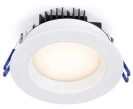 LL4RR-27K-WH - Lotus 4" Round Regressed Led Downlight - 14.5W - 2700K - 950 Lumens - White
