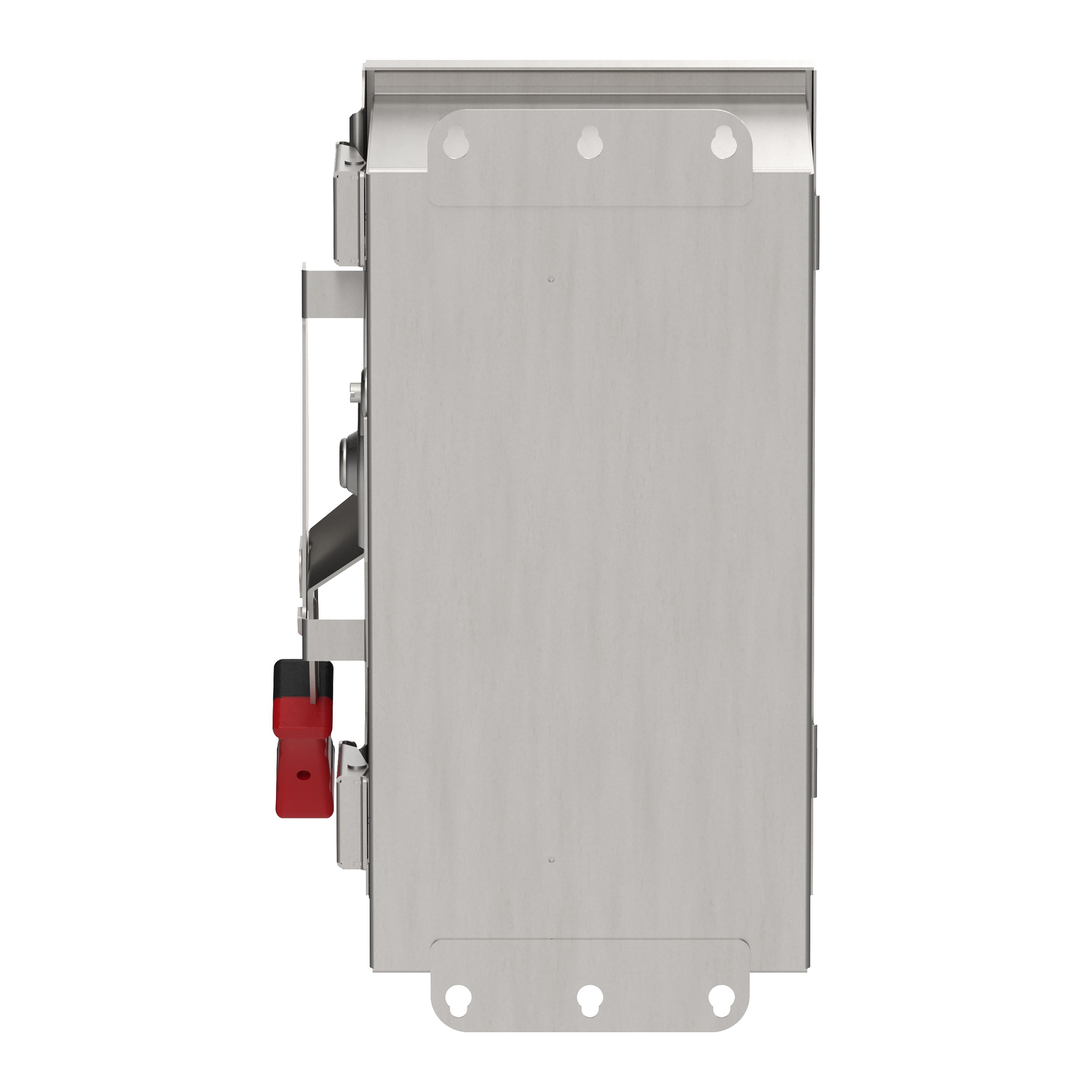 Picture of VHU362DSGL - Safety switch, VisiPacT, heavy duty, unfused, viewing window, NEMA 4X, 600V, 60A, 3 pole, ground lugs
