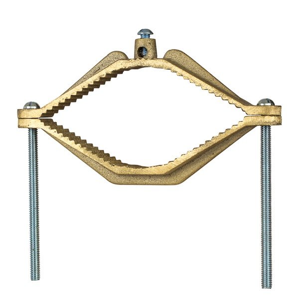 Picture of G-6-S - Bronze Ground Clamp for Water Pipe, 4-1/2″ to 6″ Pipe