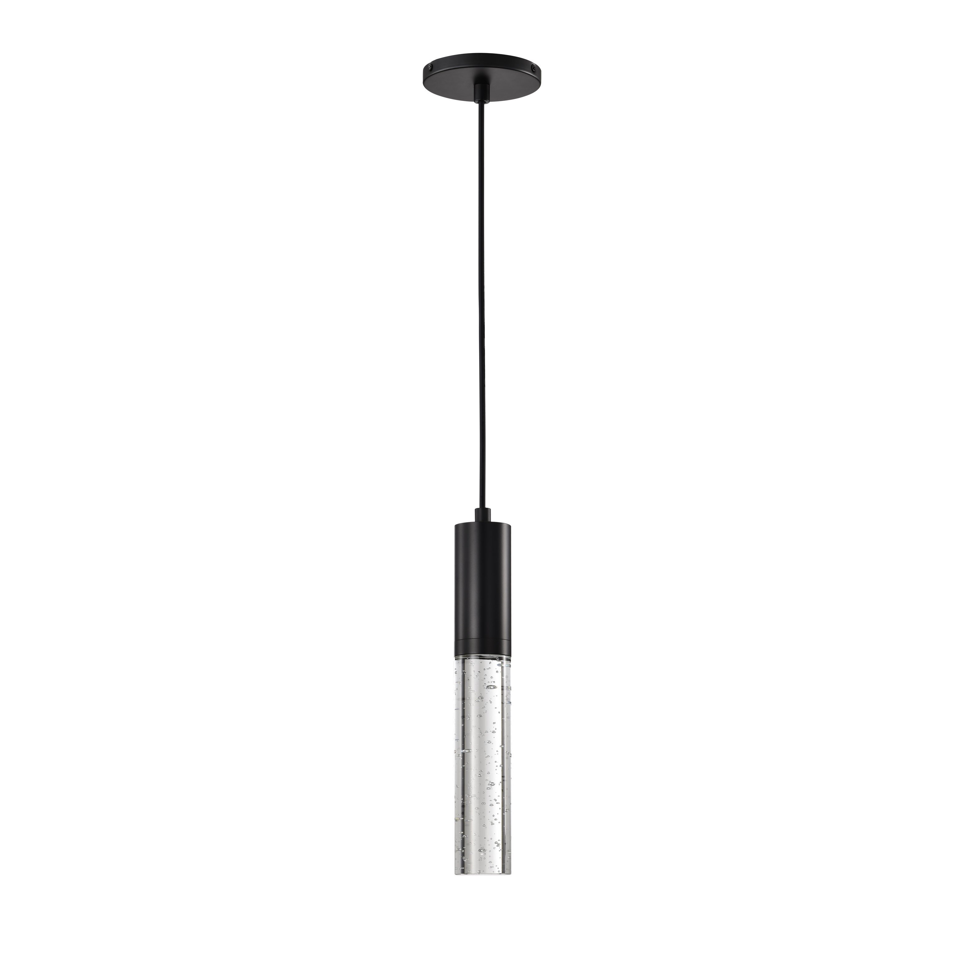 SAT 62-6001, Matte Black Lacey 2" LED Mini Pendant RGB/Tunable White