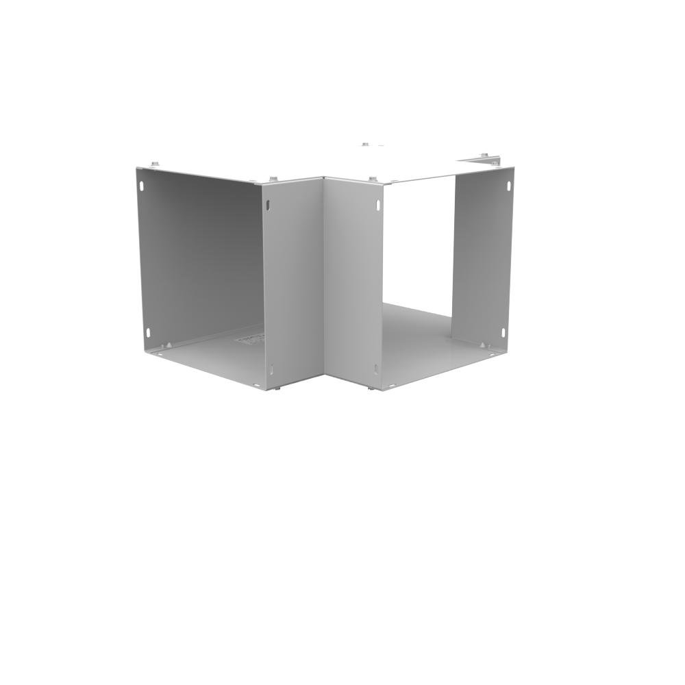 Picture of 1010GT - Wireway Tee Type 1 10x10 Screw Cover ANSI 61 Gray Steel