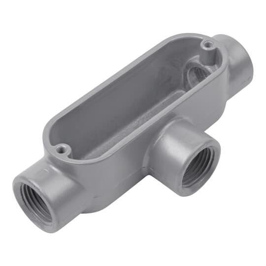 Red Dot AT-6 2" Aluminum T Conduit Body