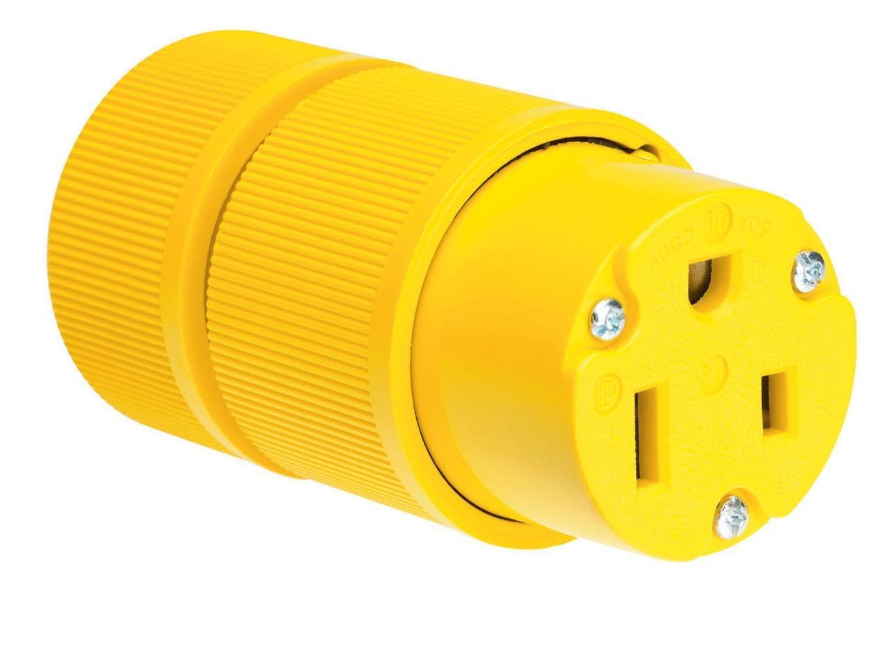 D0653 - Gator Grip Connector, Yellow