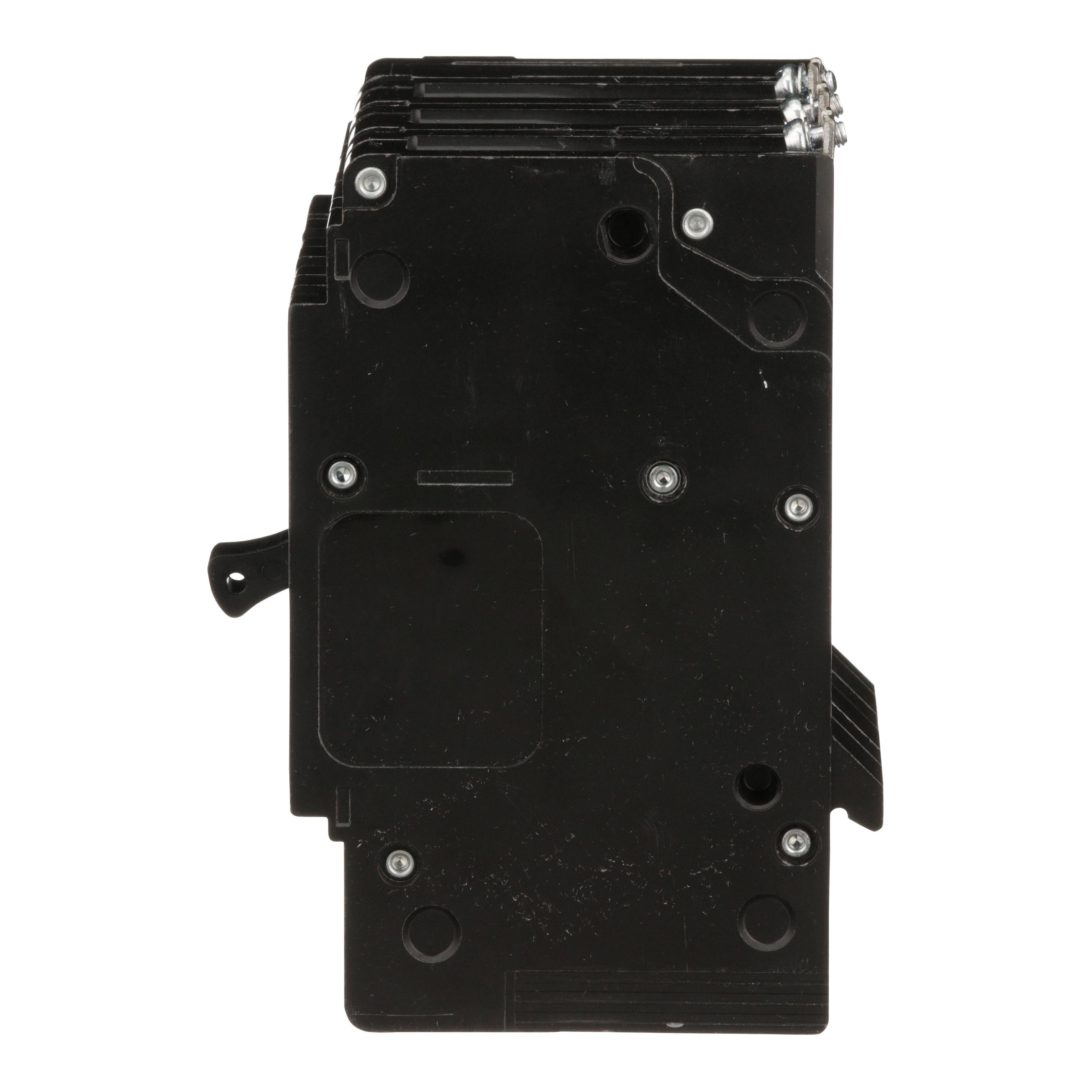 Picture of EDB34030SA - Mini circuit breaker, E-Frame, 30A, 3 pole, 480Y/277VAC, 25kA max, bolt on, shunt trip [TAA]