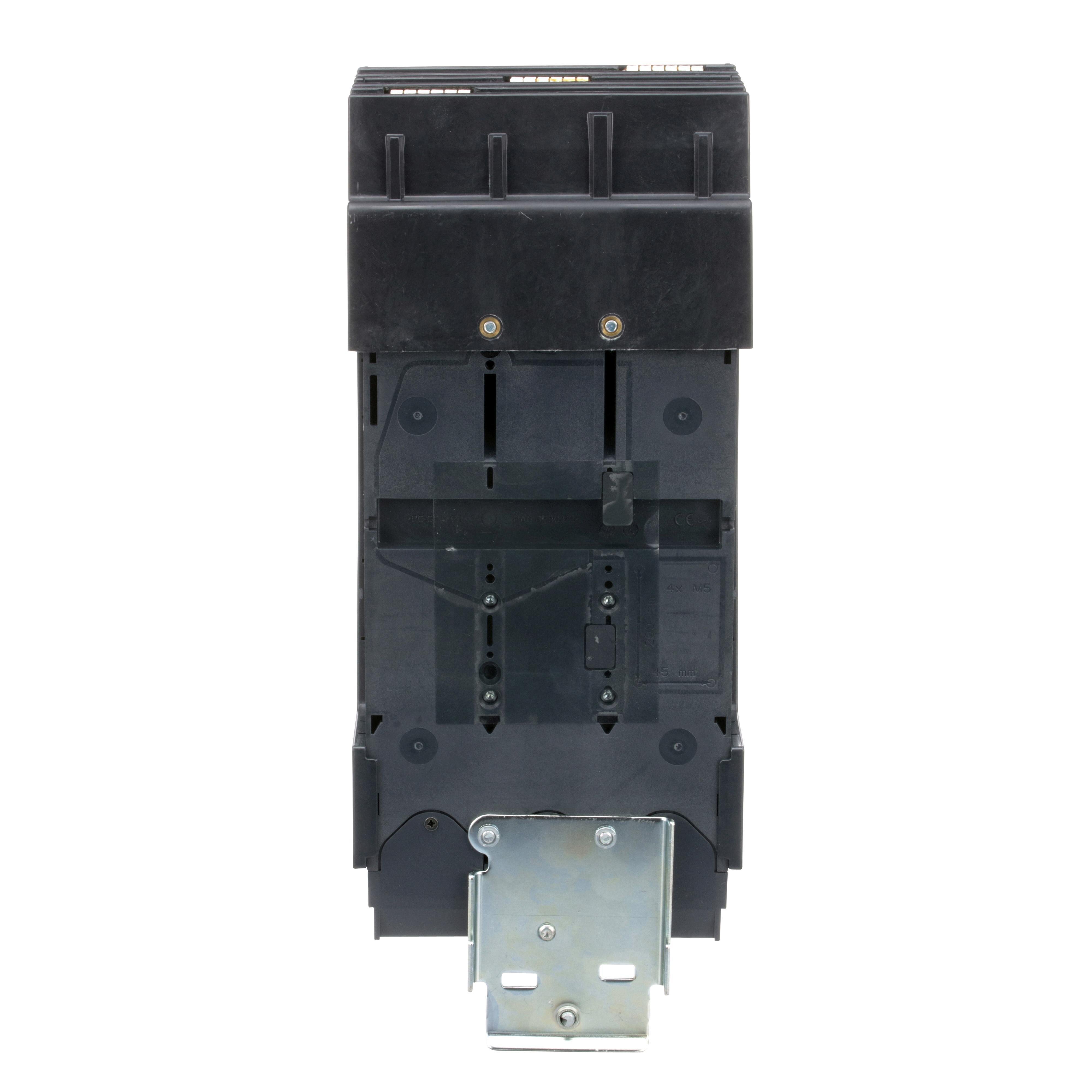 Picture of LJA36400U31X - Circuit breaker, PowerPacT L, 400A, 3 pole, 600VAC, 25kA, I-Line, MicroLogic 3.3, 80%, ABC