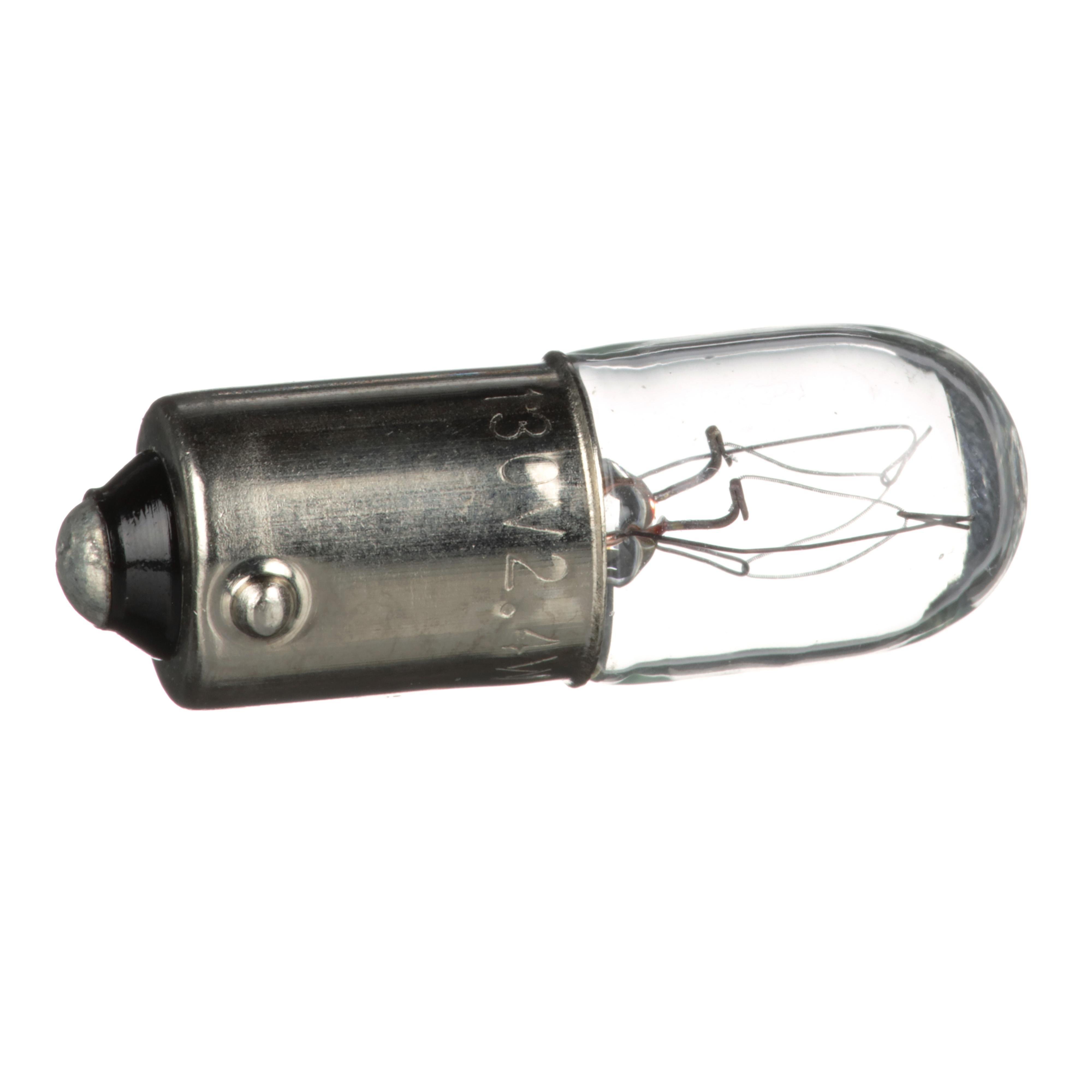 DL1CE130 - 22mm Push Buttons, clear incandescent bulb, with BA9s base, 120 to 130 V, 2.4 W