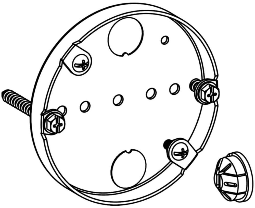 FS4PB - 1/2" Fan Support Pancake Box