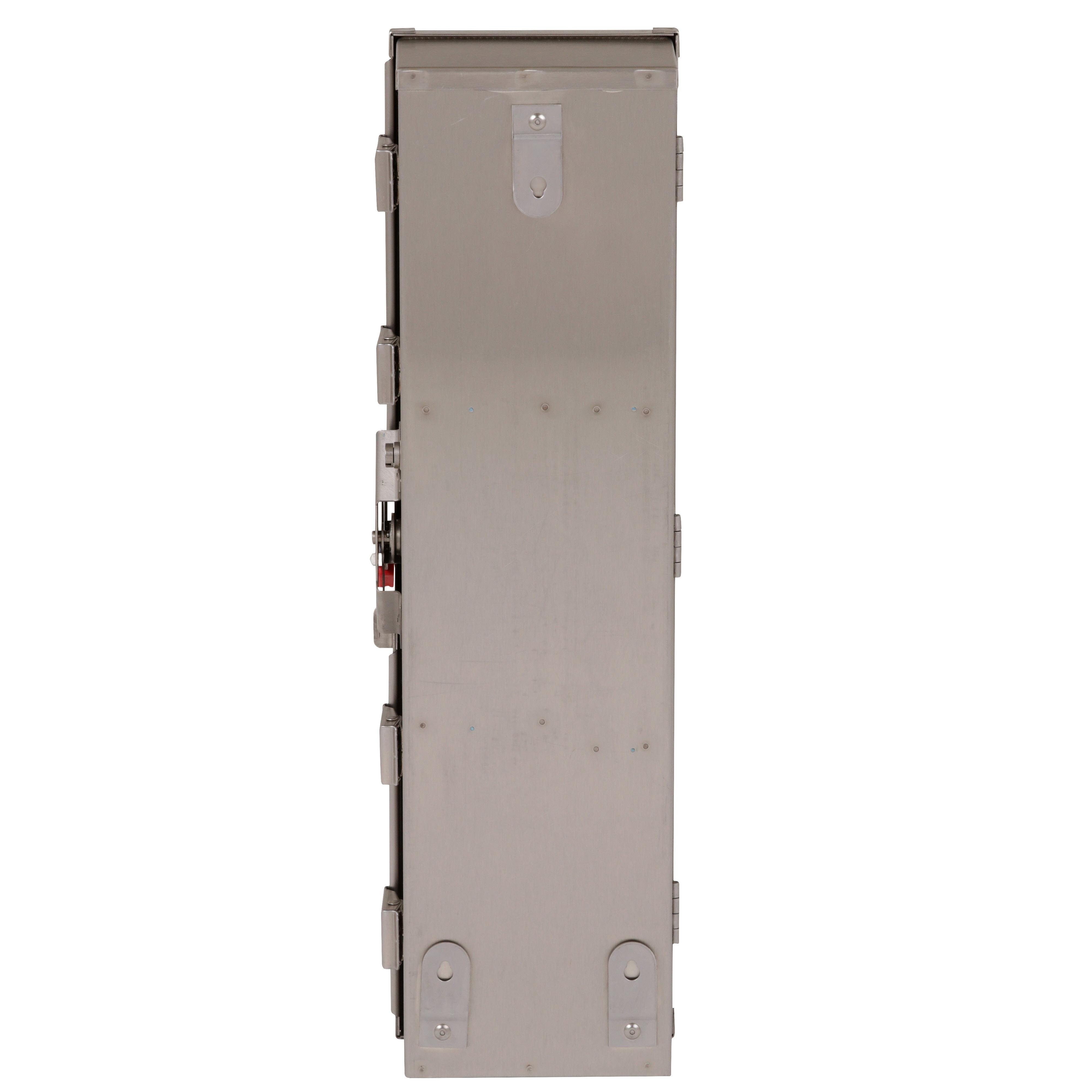 Picture of J250DS - Circuit breaker enclosure, PowerPacT H/J, 15A to 250A, 2 and 3 pole, NEMA 3/3R/4/4X/5, stainless steel