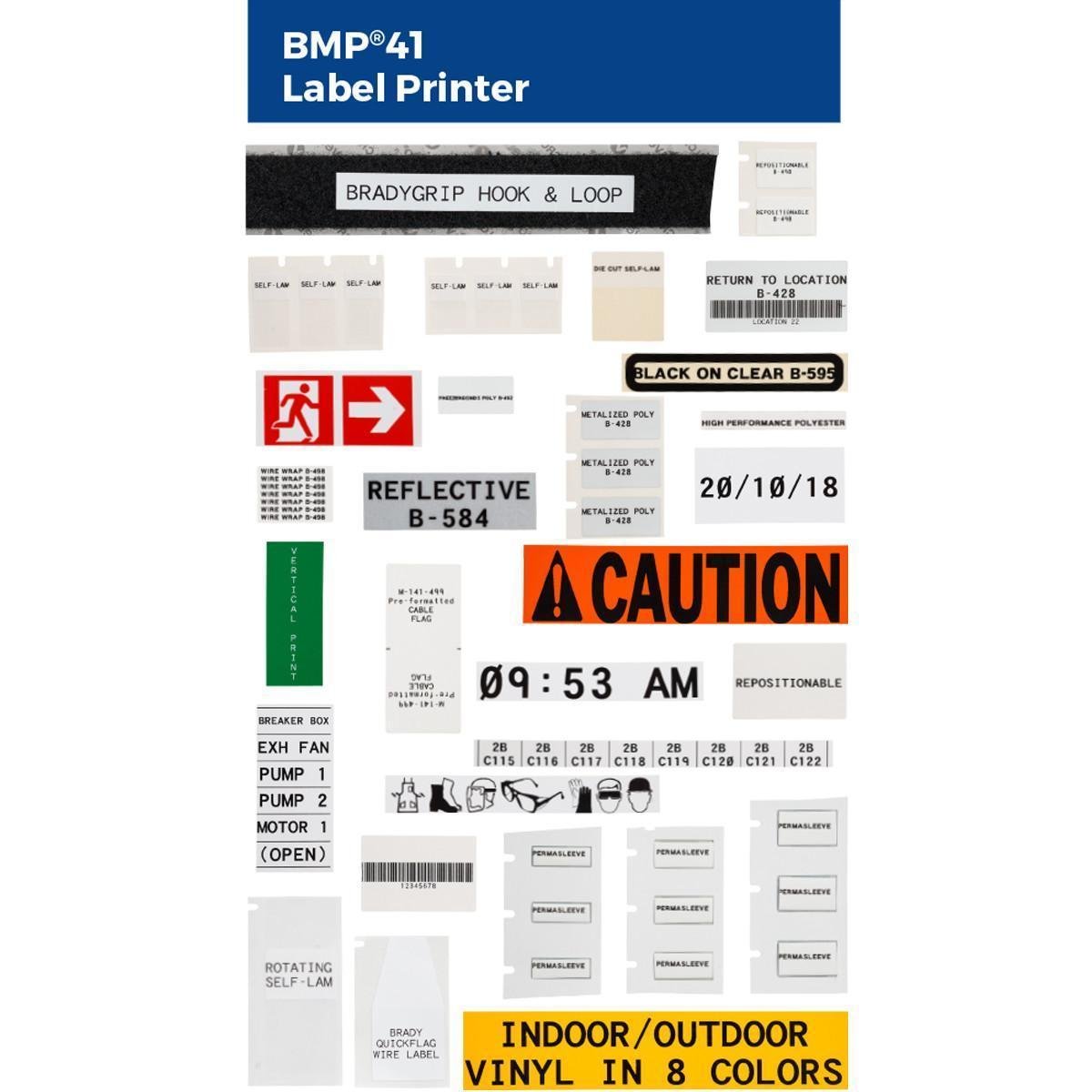 Picture of BRADY BMP41-KIT-STARTER, BMP 41 Label Printer Starter Kit