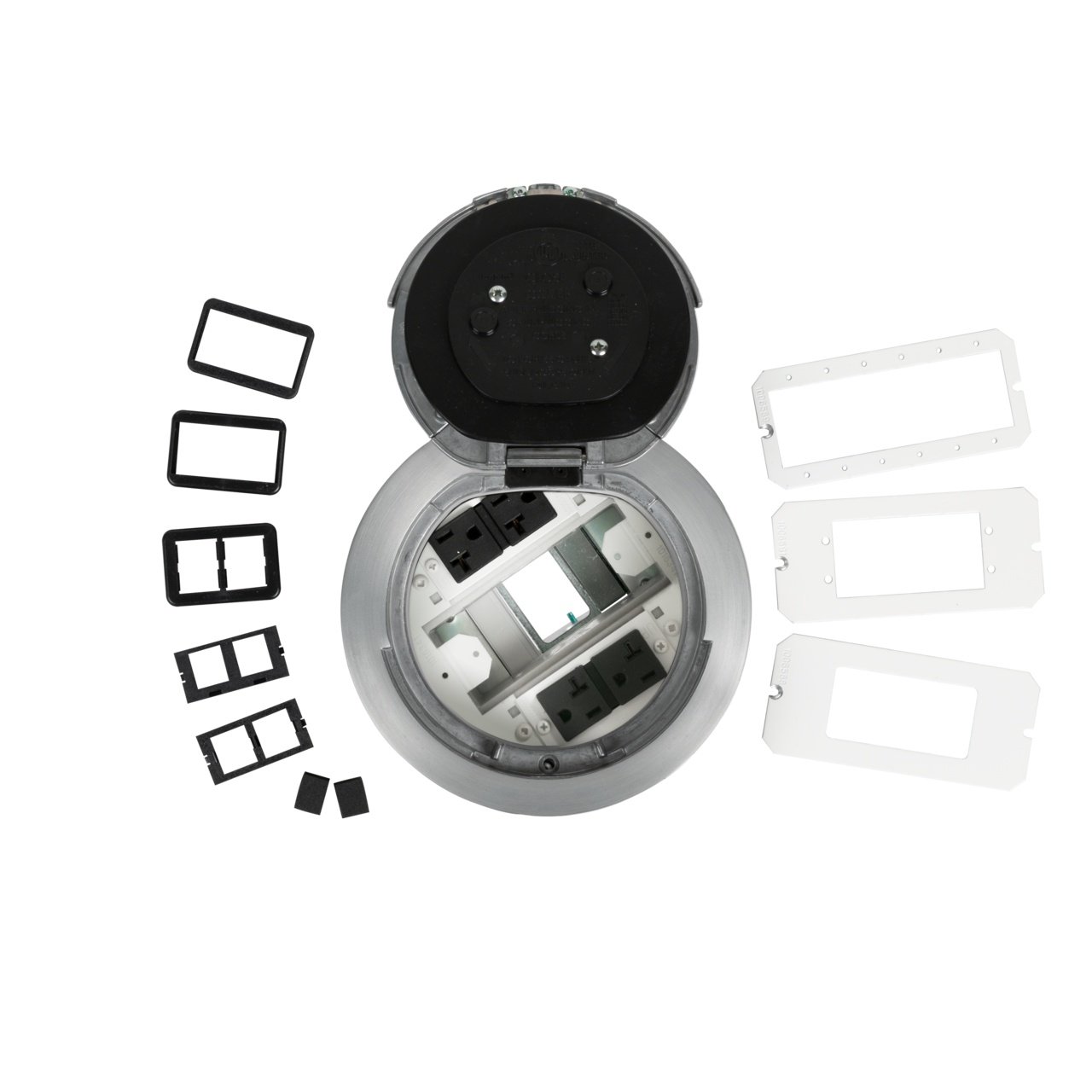 Picture of 6ATC2PAA - 6IN PREWIRED SURF STYLE ASSEMBLY AA BRUSHED ALUMINUM