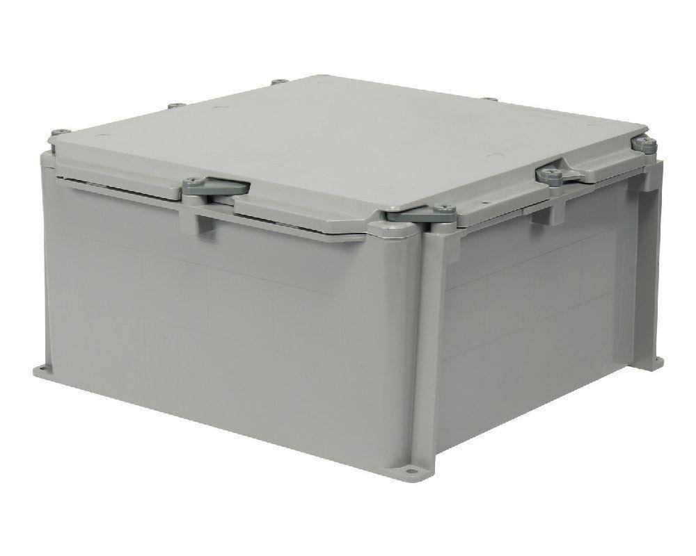 Picture of 277009 - JBX12126 12"x12"x6" PVC JUNCTION BOX GREY SCEPTER JBOX