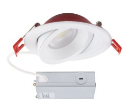 R4ERA2R-W9CS-FWT - Lotos LED White Adjustable Recessed Kit in Fire Rated