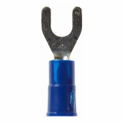FV14-8Q - 3M Highland Vinyl Insulated Fork Terminal FV14-8Q, AWG 16-14, 25/bag