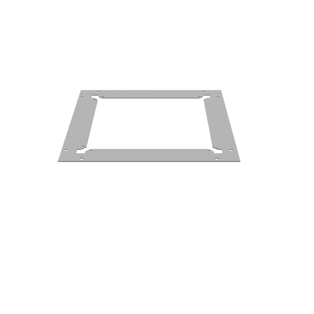 Picture of 1010GF - Wireway End Flange Type 1 10x10 Screw Cover ANSI 61 Gray Steel