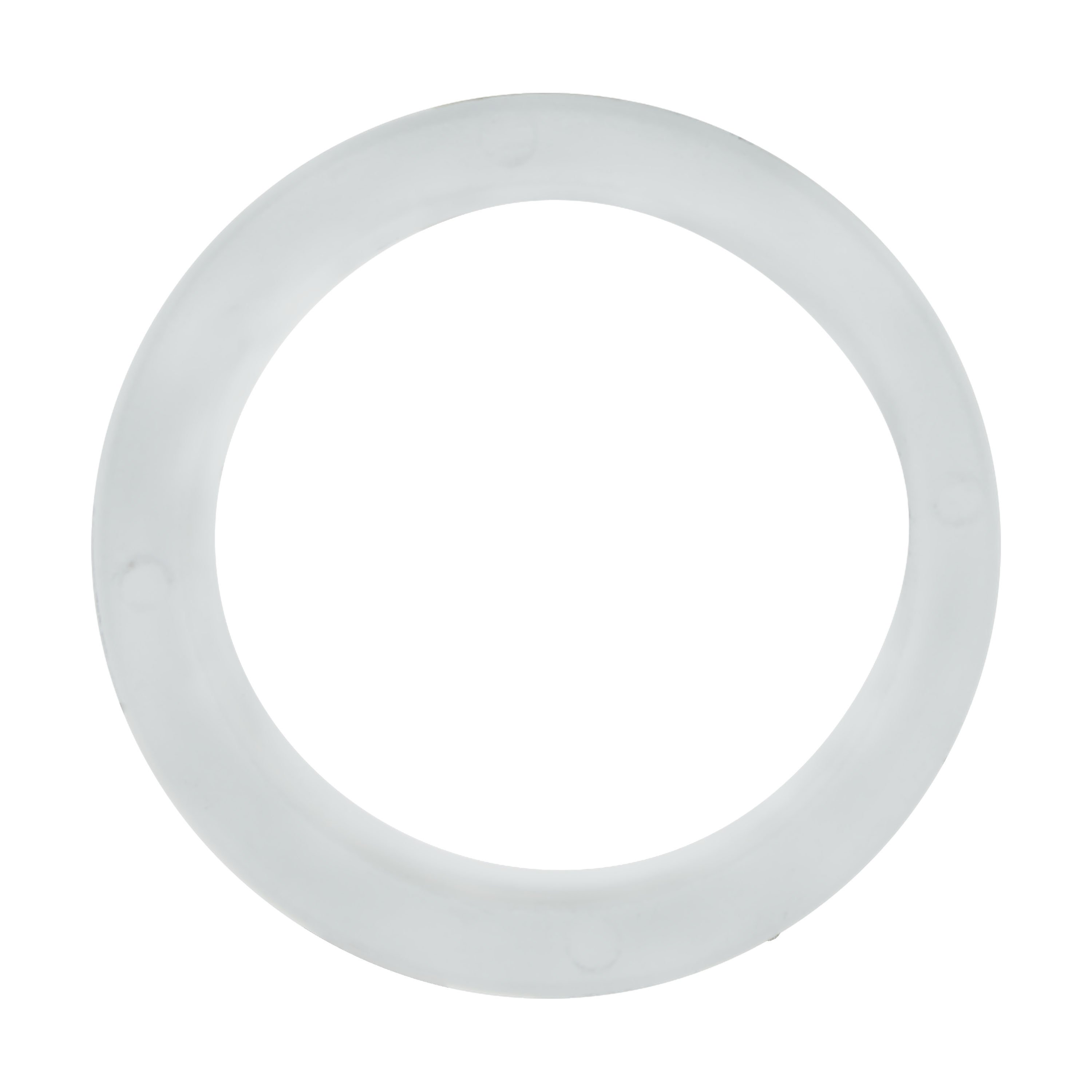 Picture of 80-1074 - White Die Cast Ring for Threaded Socket, 1-1/2" Inner Diameter, 2" Outer Diameter