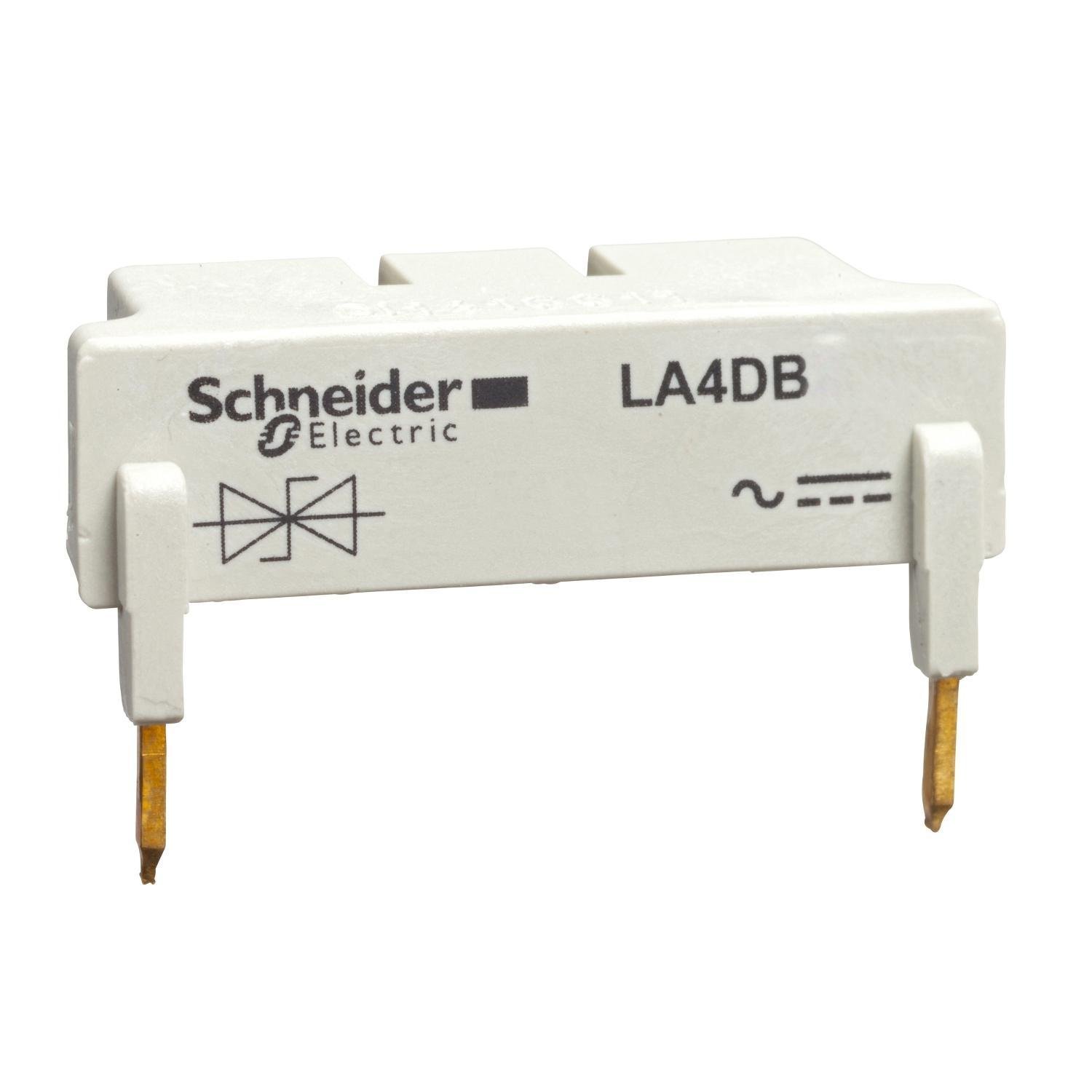 LA4DC3U - Suppressor module, TeSys Deca, diodes, 24 to 250VDC