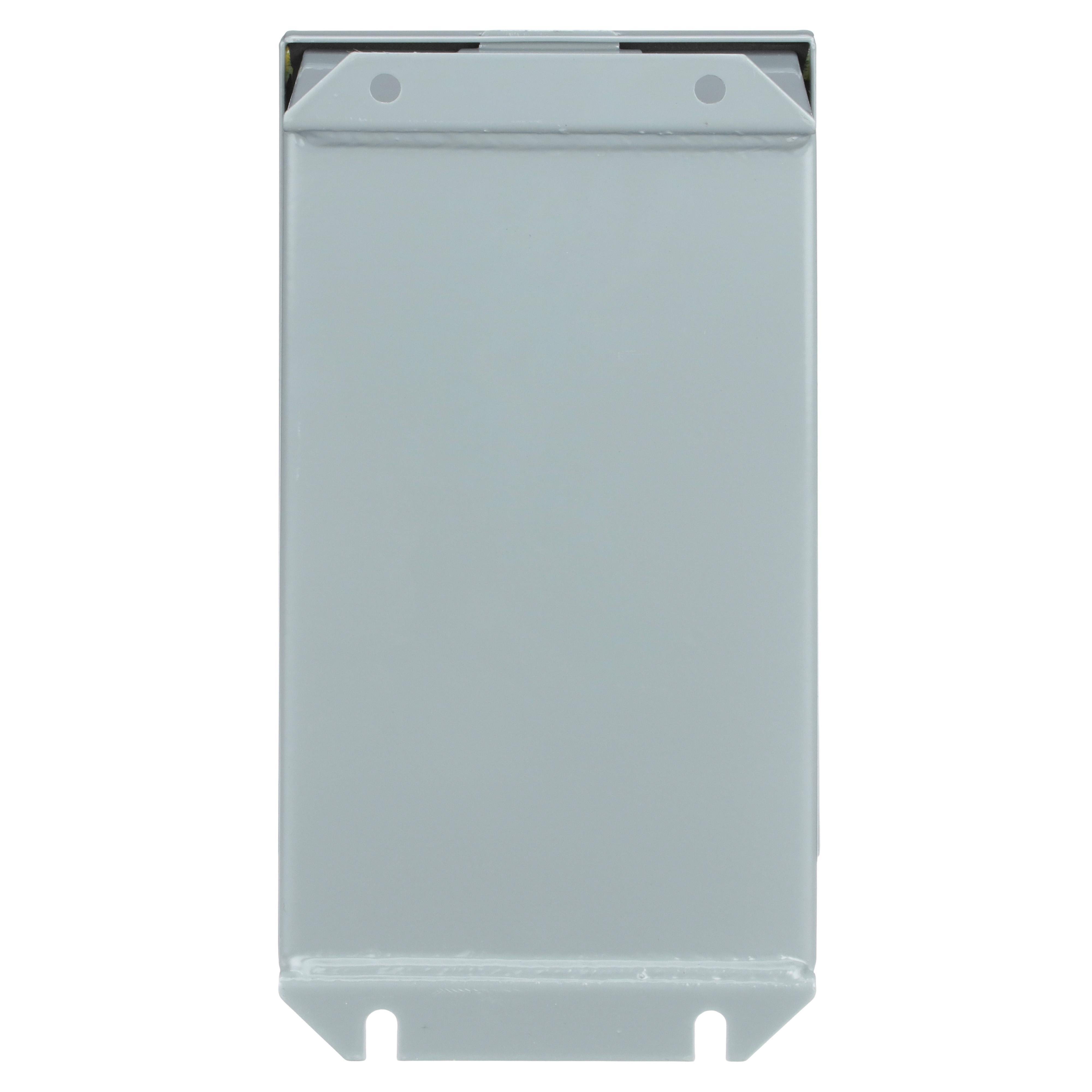 Picture of 2510MBA2 - Manual starter, integral horsepower,  NEMA M0, 600VAC, 3 pole, 5HP at 380/575VAC, 3 phase, no indicator, NEMA 12