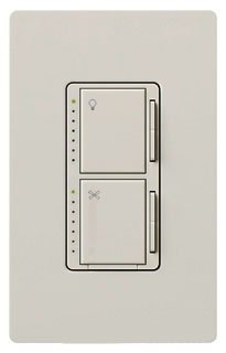 MA-LFQM-WH - Maestro dimmer & switch , Maestro fan control - White