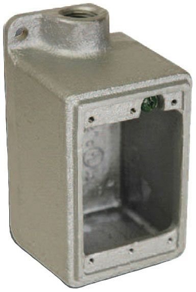 FD-75 - FS AND FD DEVICE BOXES – SINGLE GANG, 3/4”