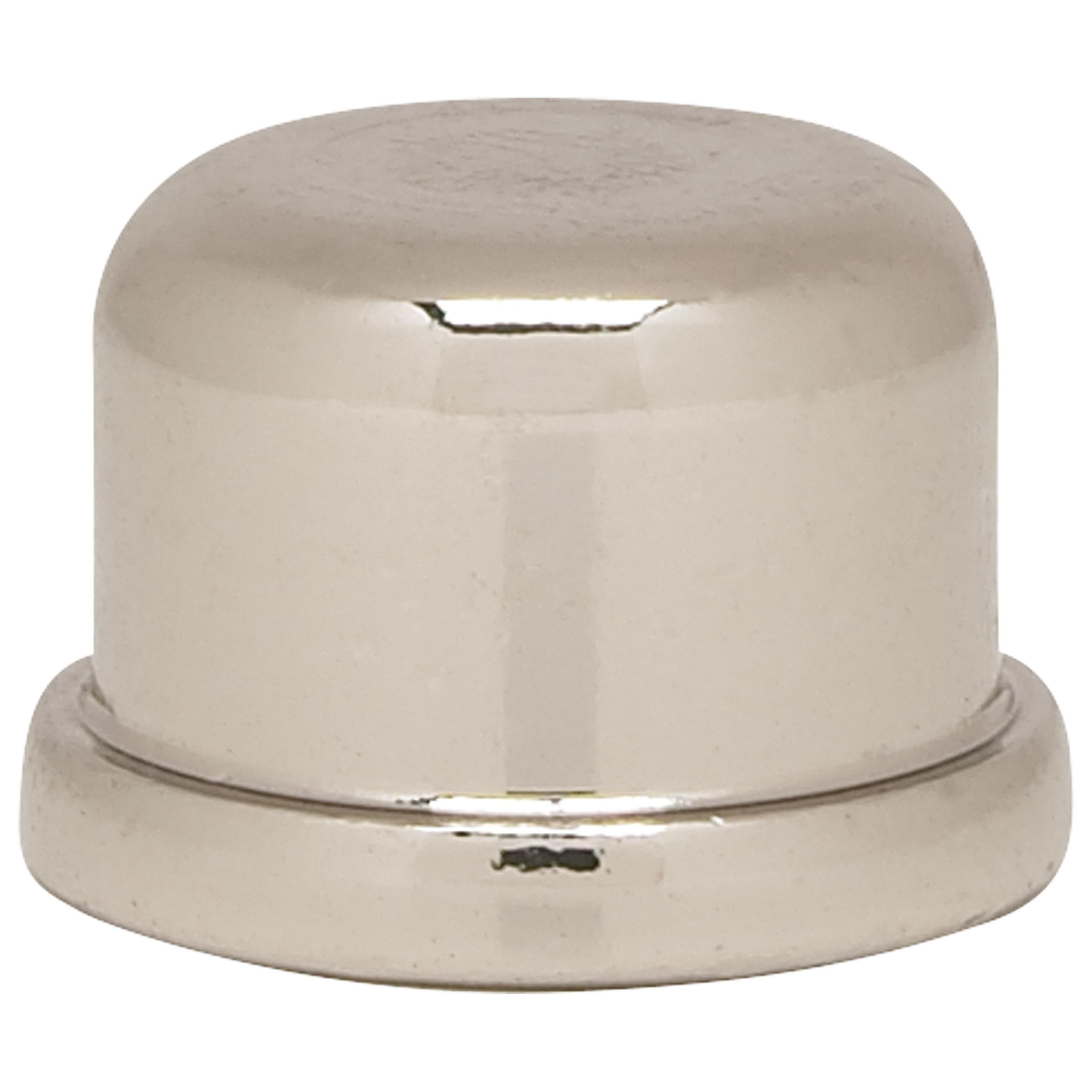 80/1182 - 1/2" Finial - Zinc Die Cast 1/4-28 - Nickel Finish