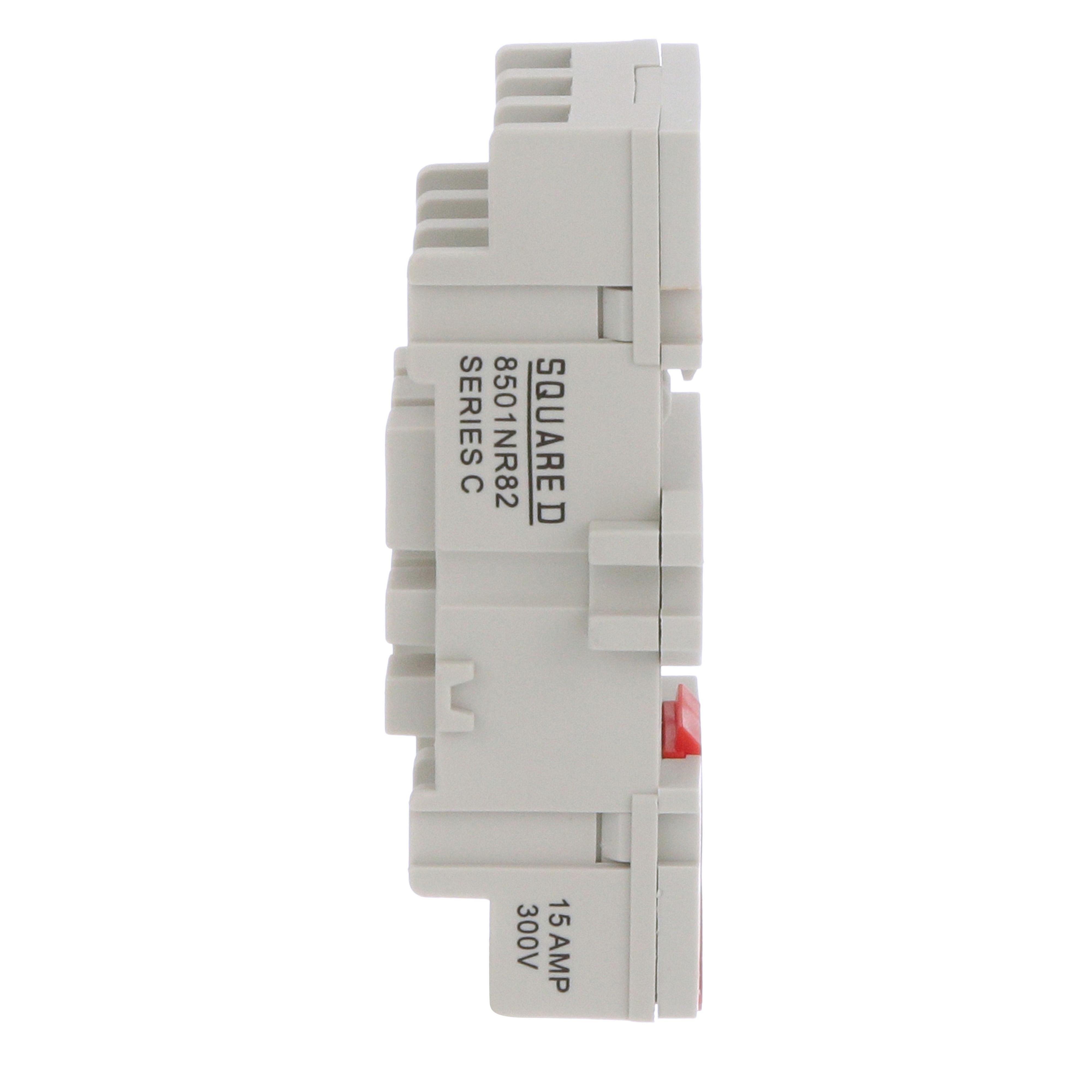 Picture of 8501NR82B - Plug in relay, Type N, relay socket, 11 blade, double tier, for 8510KU relays, bulk packaged